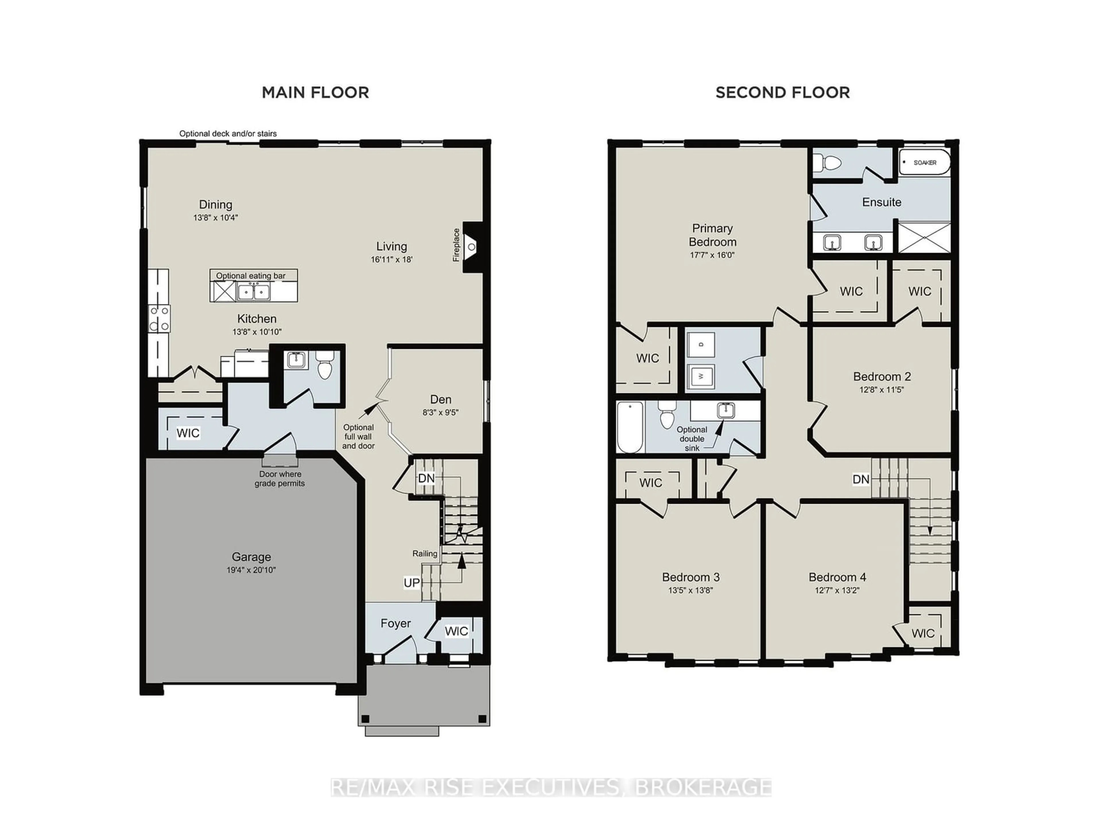 Floor plan for 490 Buckthorn Dr, Kingston Ontario K7P 0N3