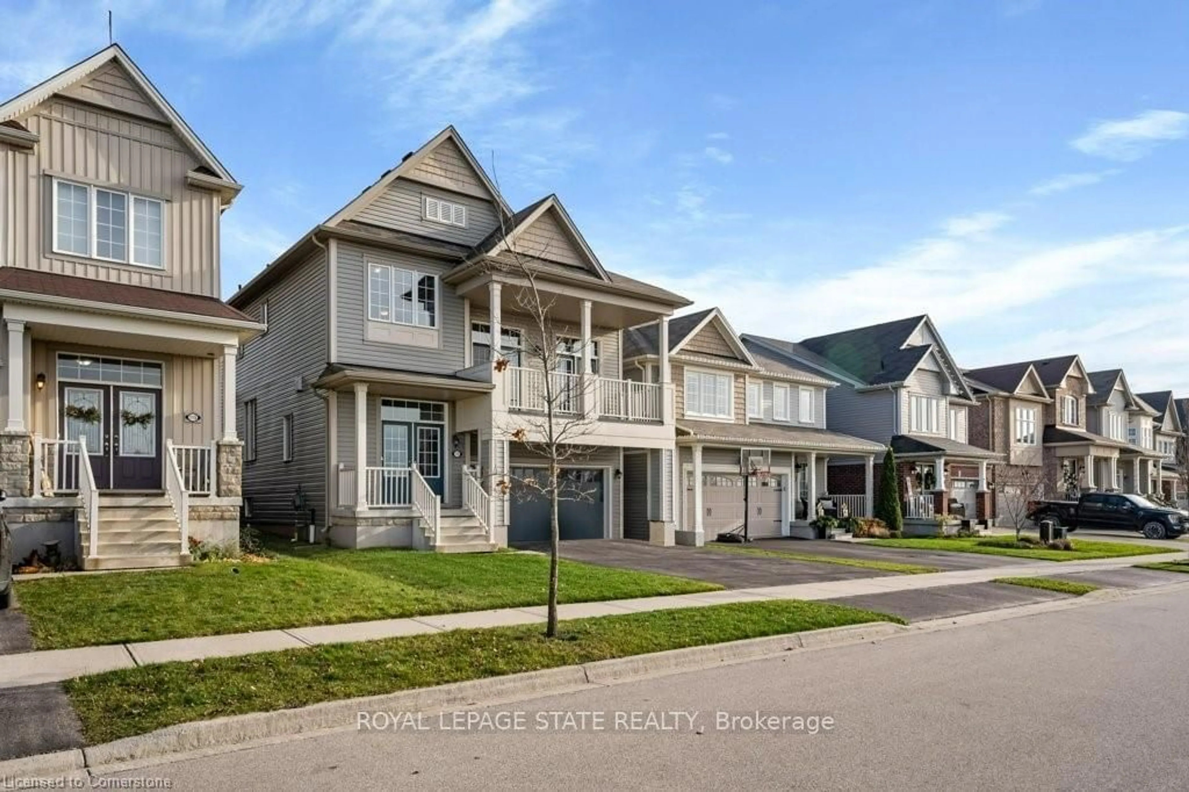 Frontside or backside of a home, the street view for 119 Brigham Ave, Hamilton Ontario L0R 1C0