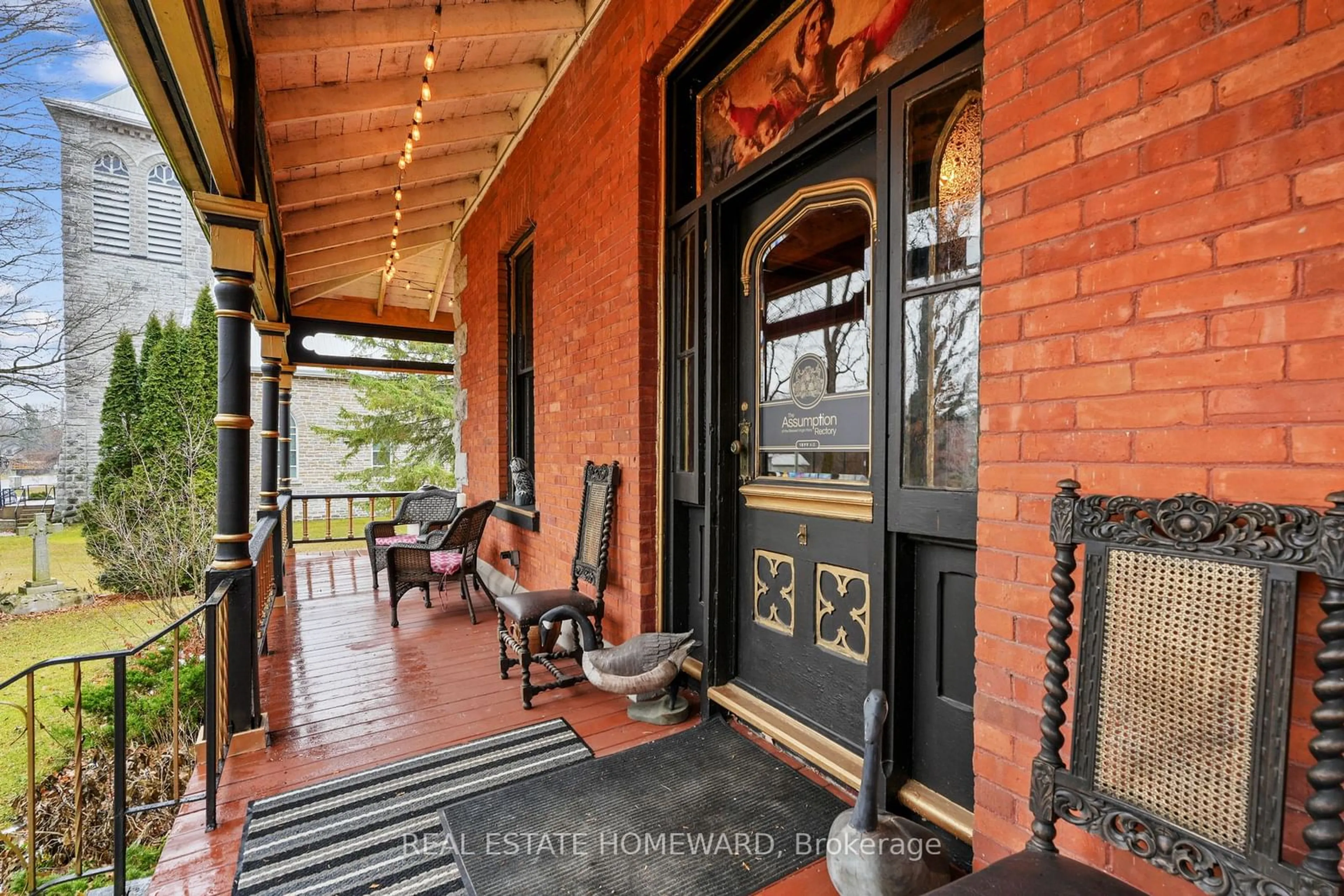 Indoor entryway, wood floors for 6056 County Road 41, Stone Mills Ontario K0K 2A0