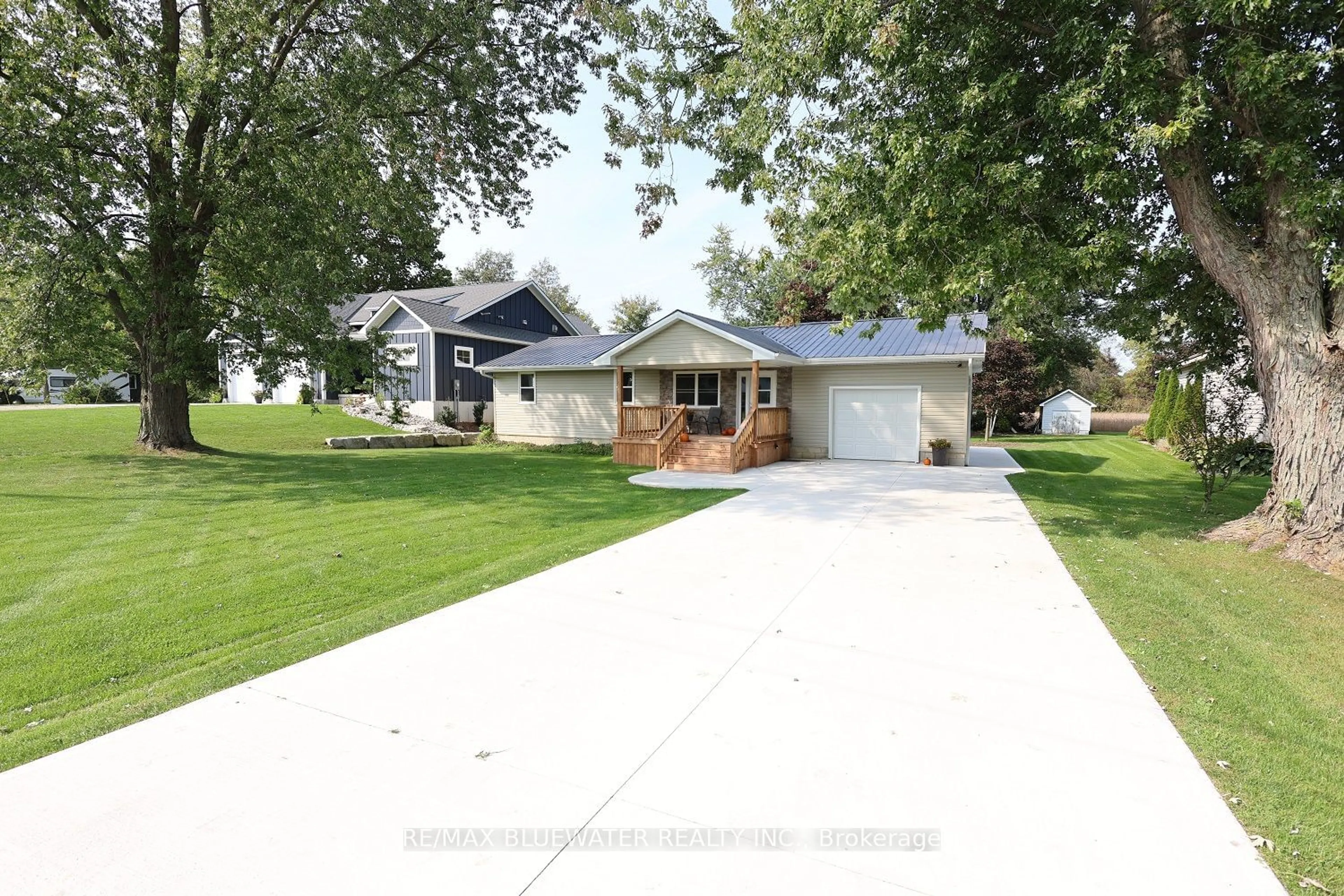 Frontside or backside of a home, the street view for 8328 BURWELL Rd, Lambton Shores Ontario N0M 1T0