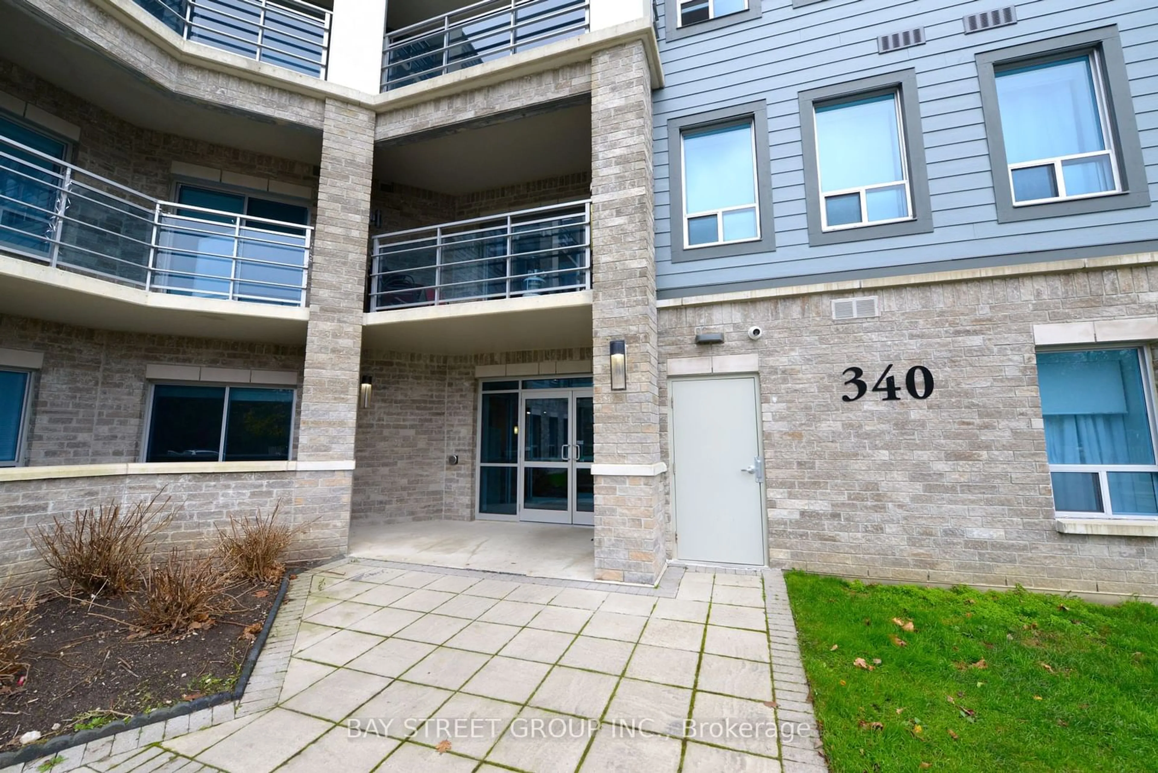 A pic from exterior of the house or condo, the front or back of building for 340 SUGARCREEK Tr #414, London Ontario N6H 0G4