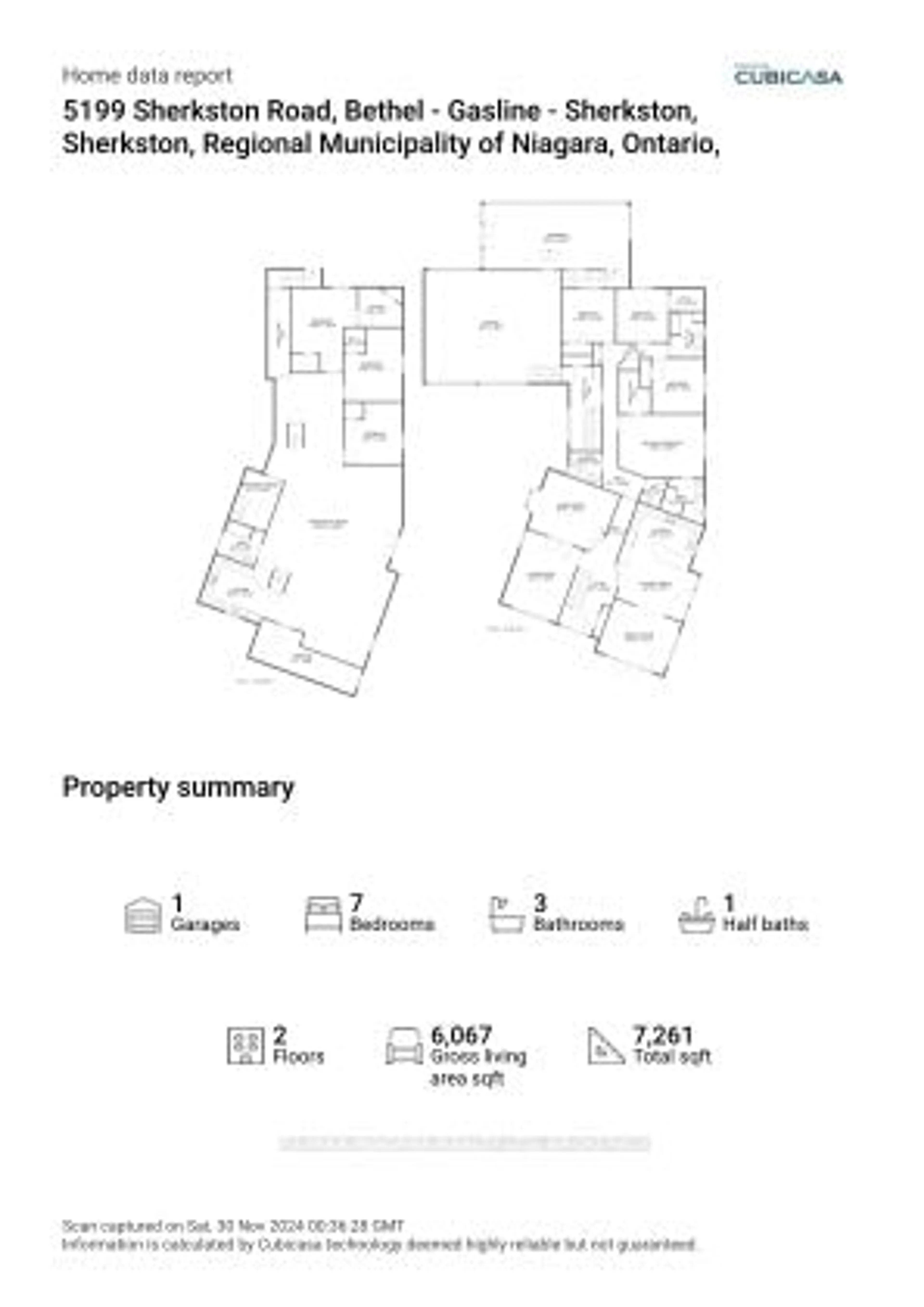 Floor plan for 5199 sherkston Rd, Port Colborne Ontario L0S 1R0