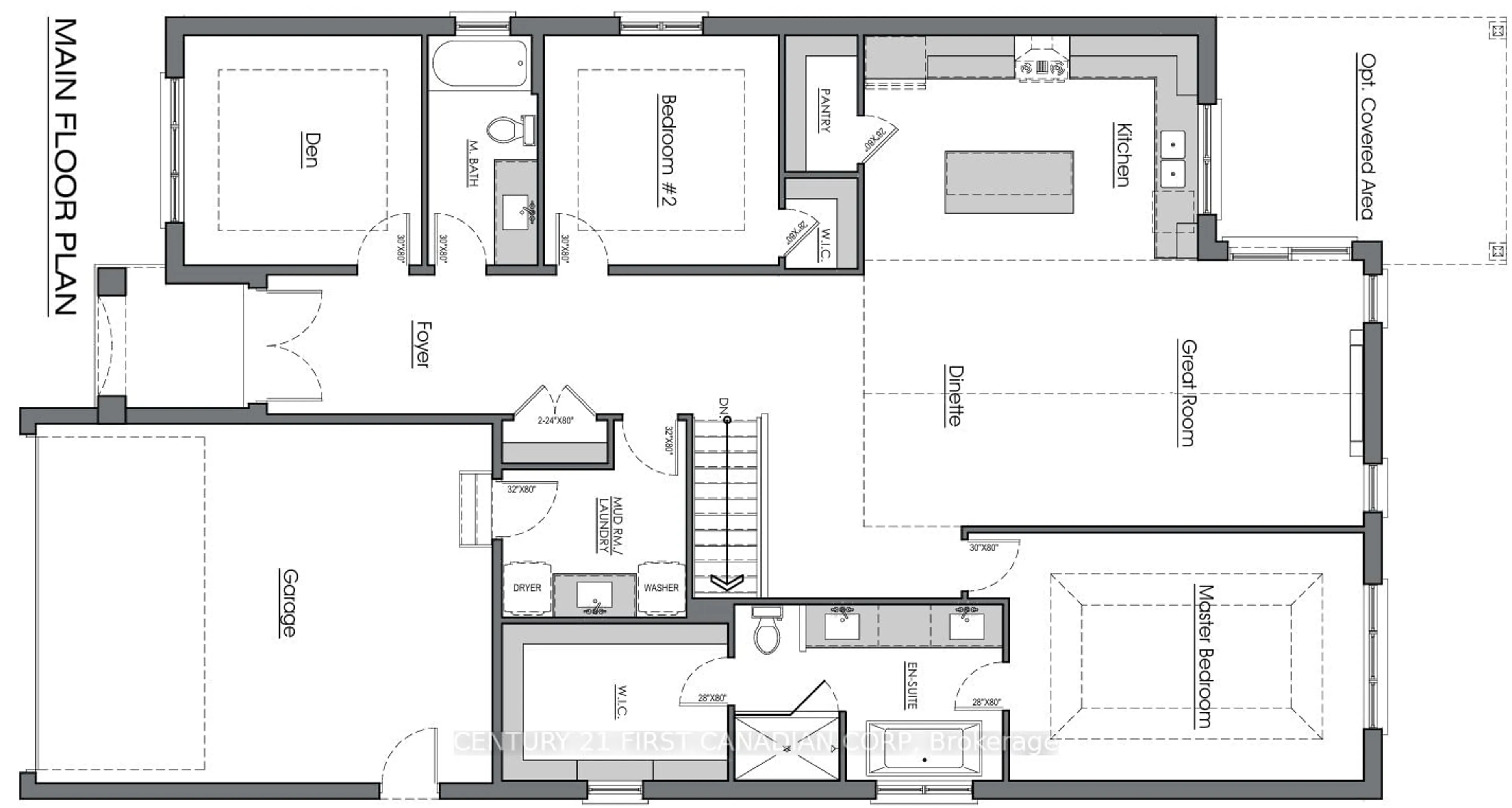 Floor plan for Lot 31 Upper West Ave, London Ontario N6K 0J2