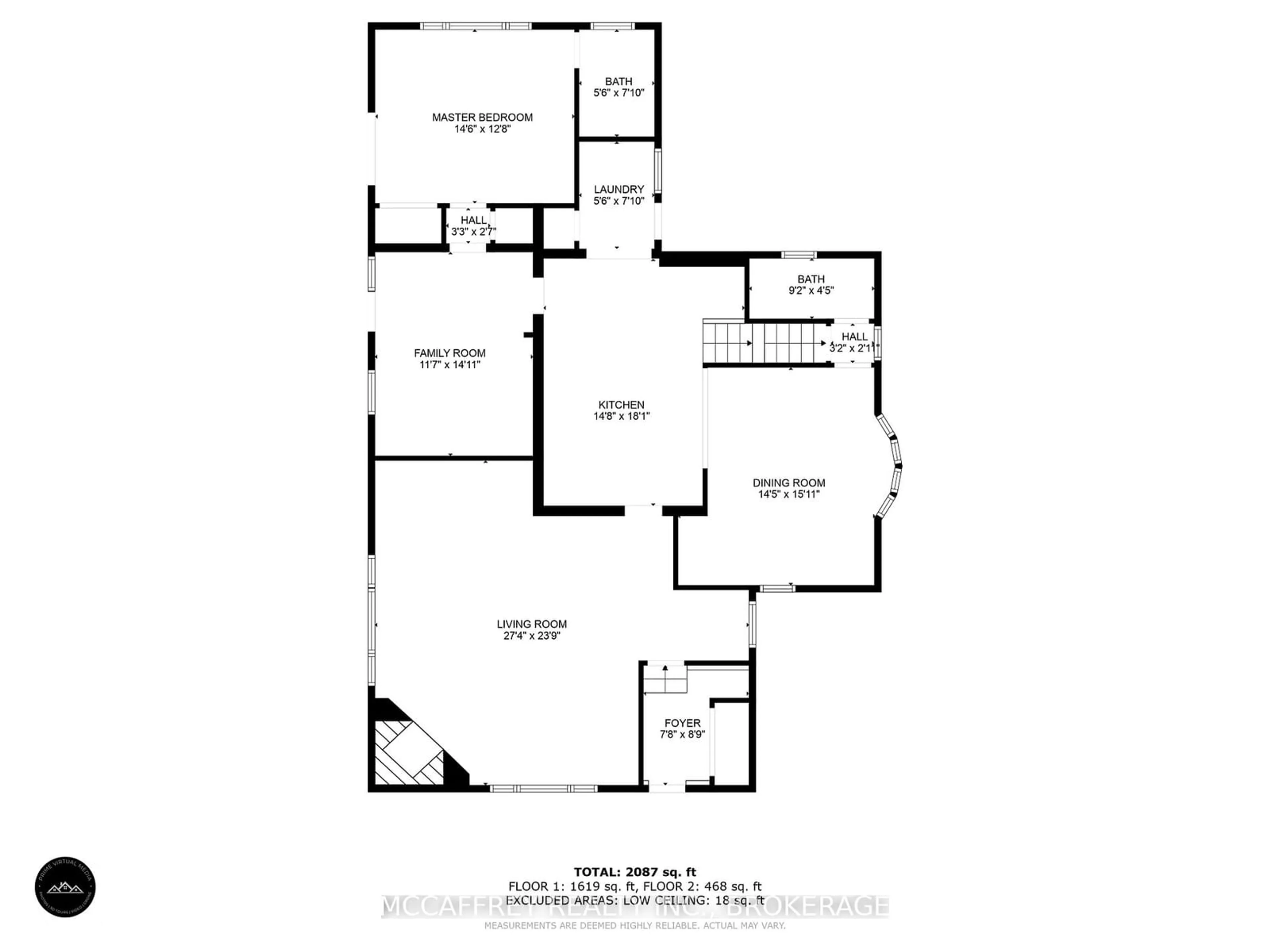 Floor plan for 324 CHURCH St, Greater Napanee Ontario K7R 3P1