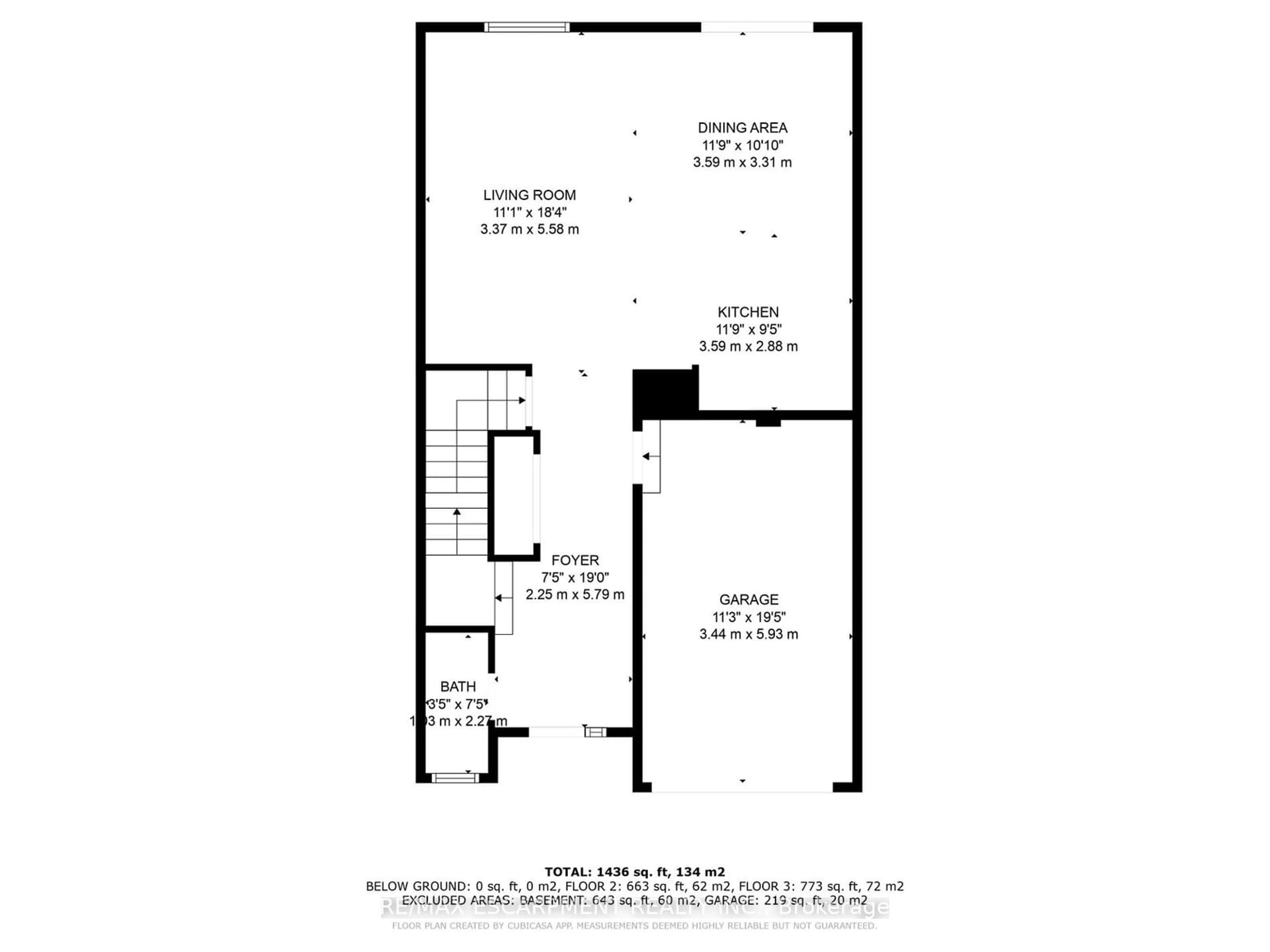 Floor plan for 41 Corbin St, St. Catharines Ontario L2P 0E8