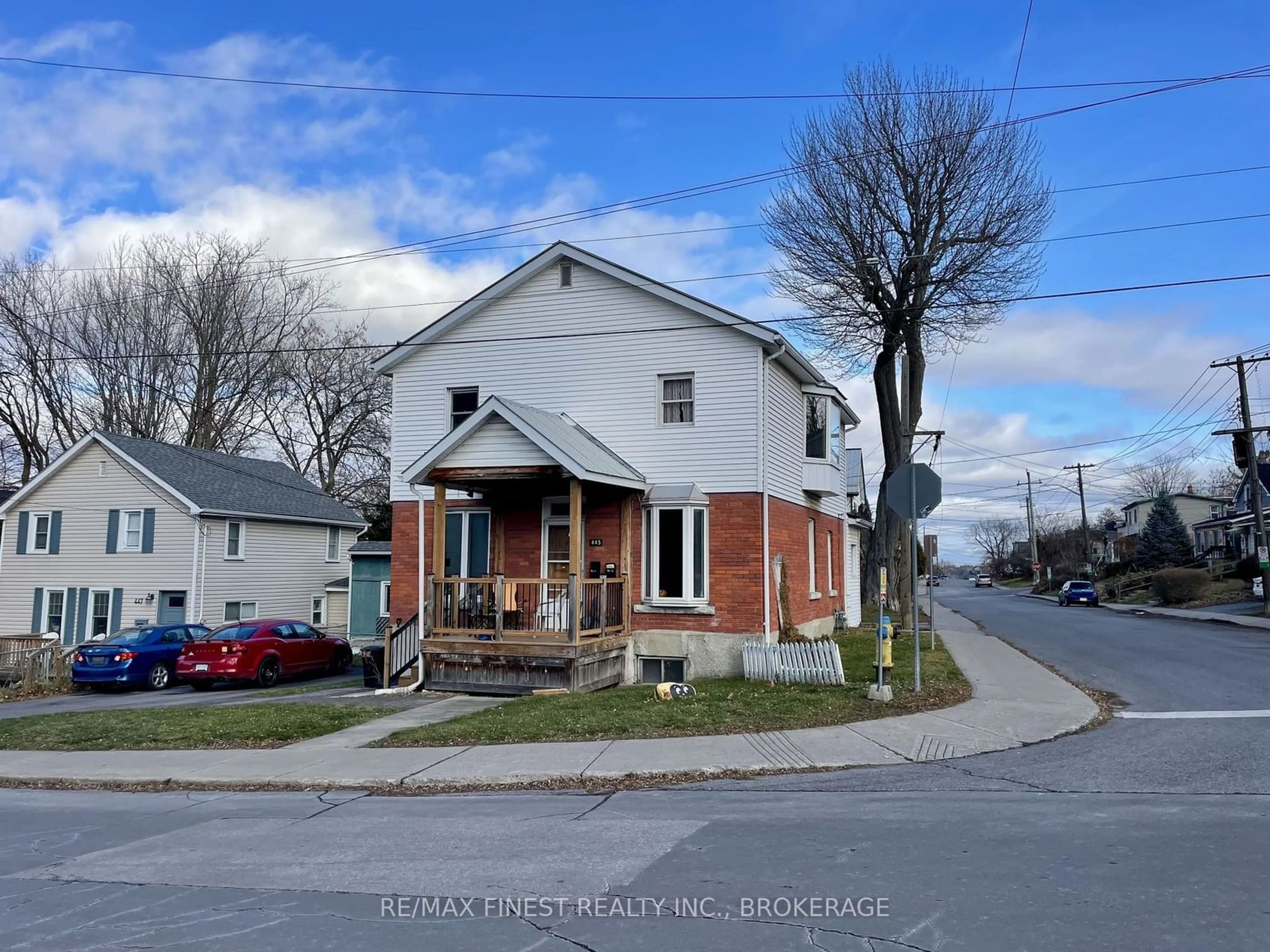 Frontside or backside of a home, the street view for 445 Barrie St, Kingston Ontario K7K 3V1