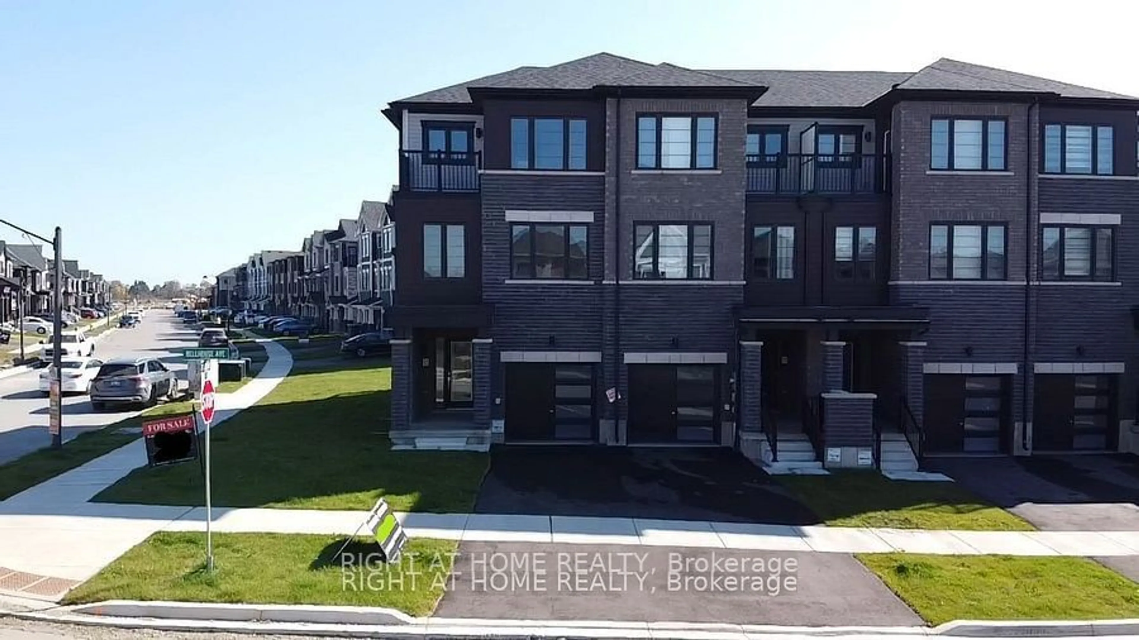 A pic from exterior of the house or condo, the street view for 55 Bellhouse Ave, Brantford Ontario N3T 5L5