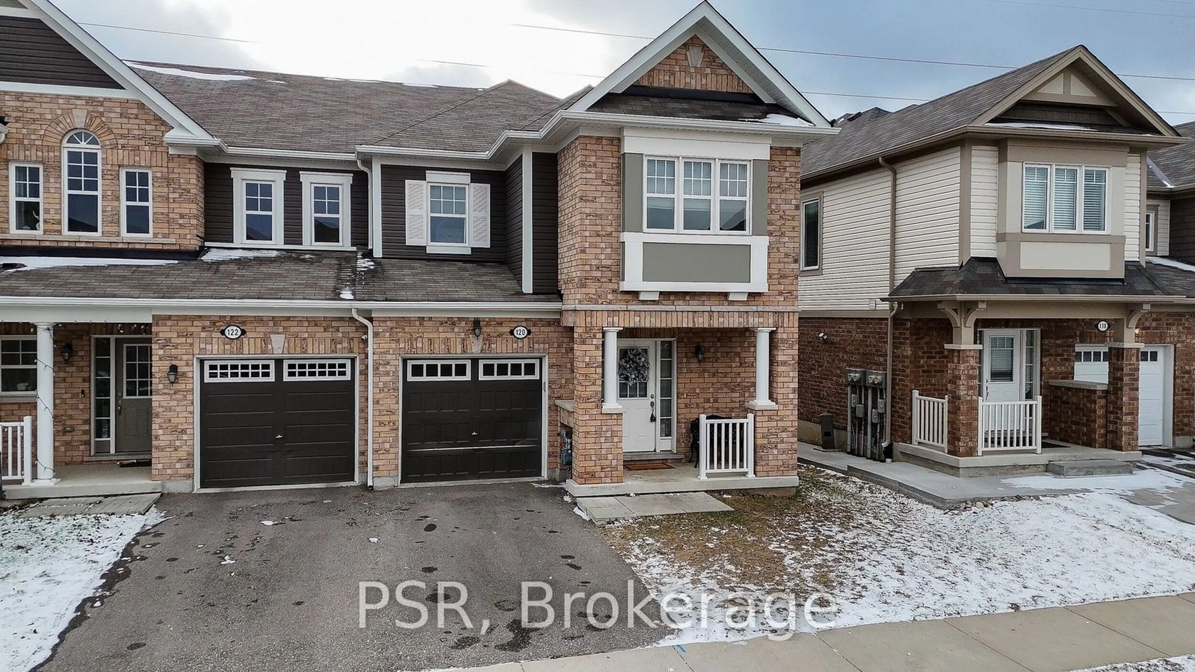 A pic from exterior of the house or condo, the street view for 120 Watermill St, Kitchener Ontario N2P 0H3