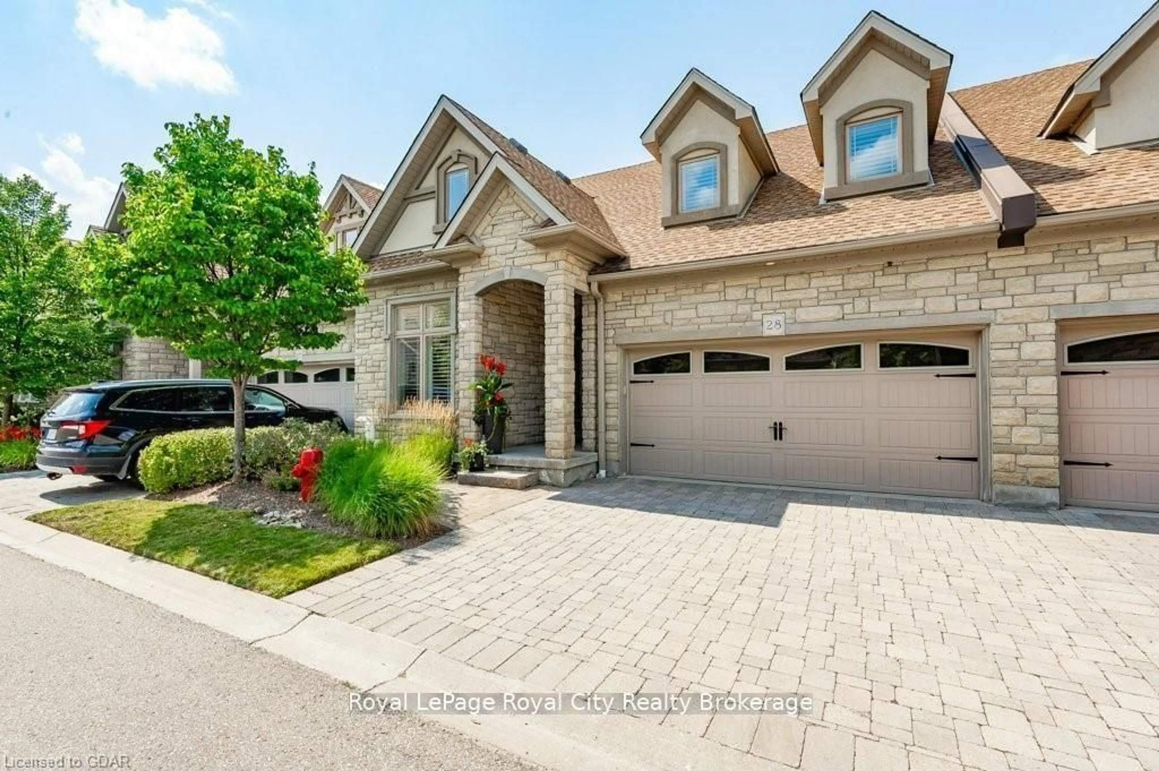 Home with brick exterior material, street for 19 SIMMONDS Dr #28, Guelph Ontario N1E 0H4