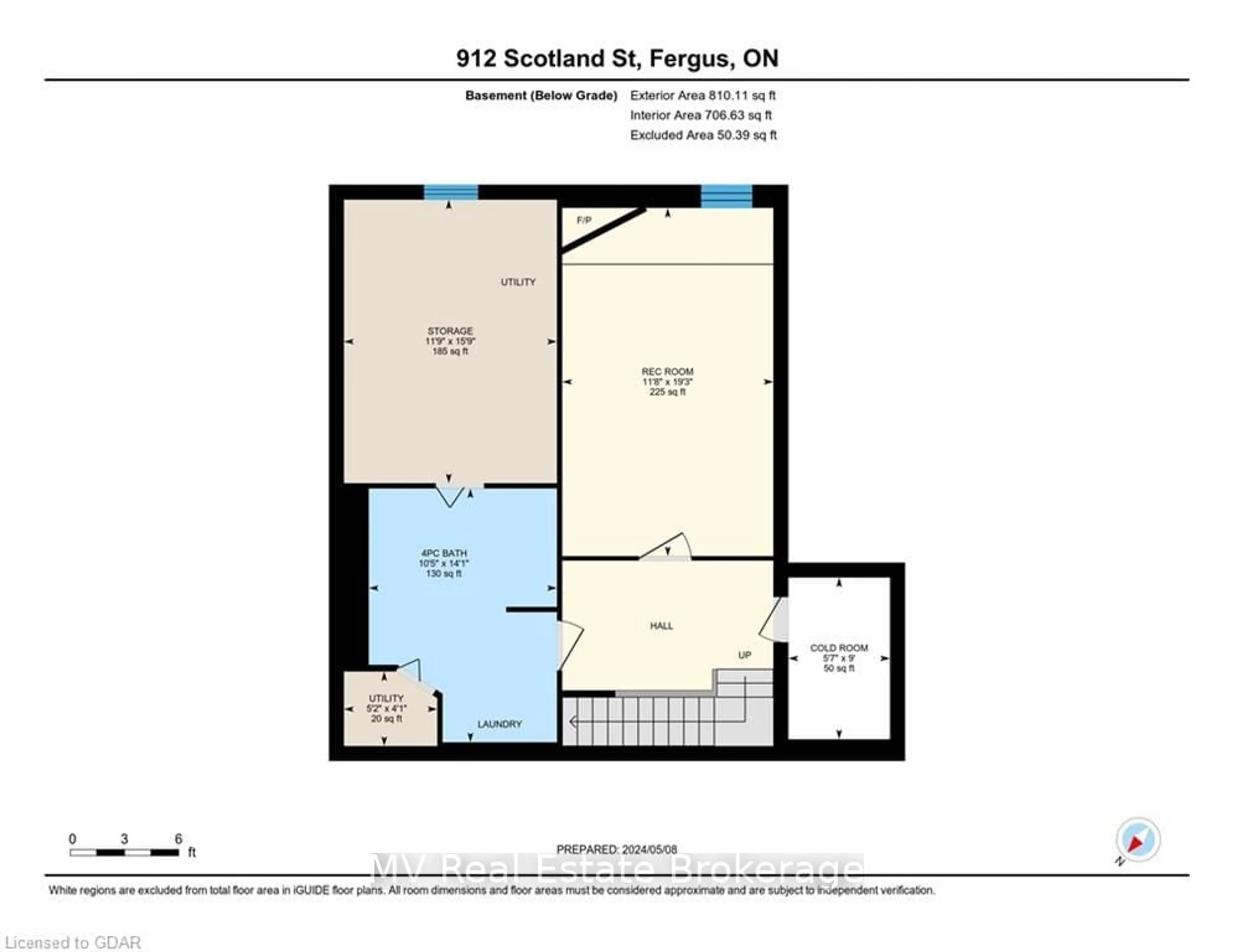 Floor plan for 912 SCOTLAND St, Centre Wellington Ontario N1M 2W5