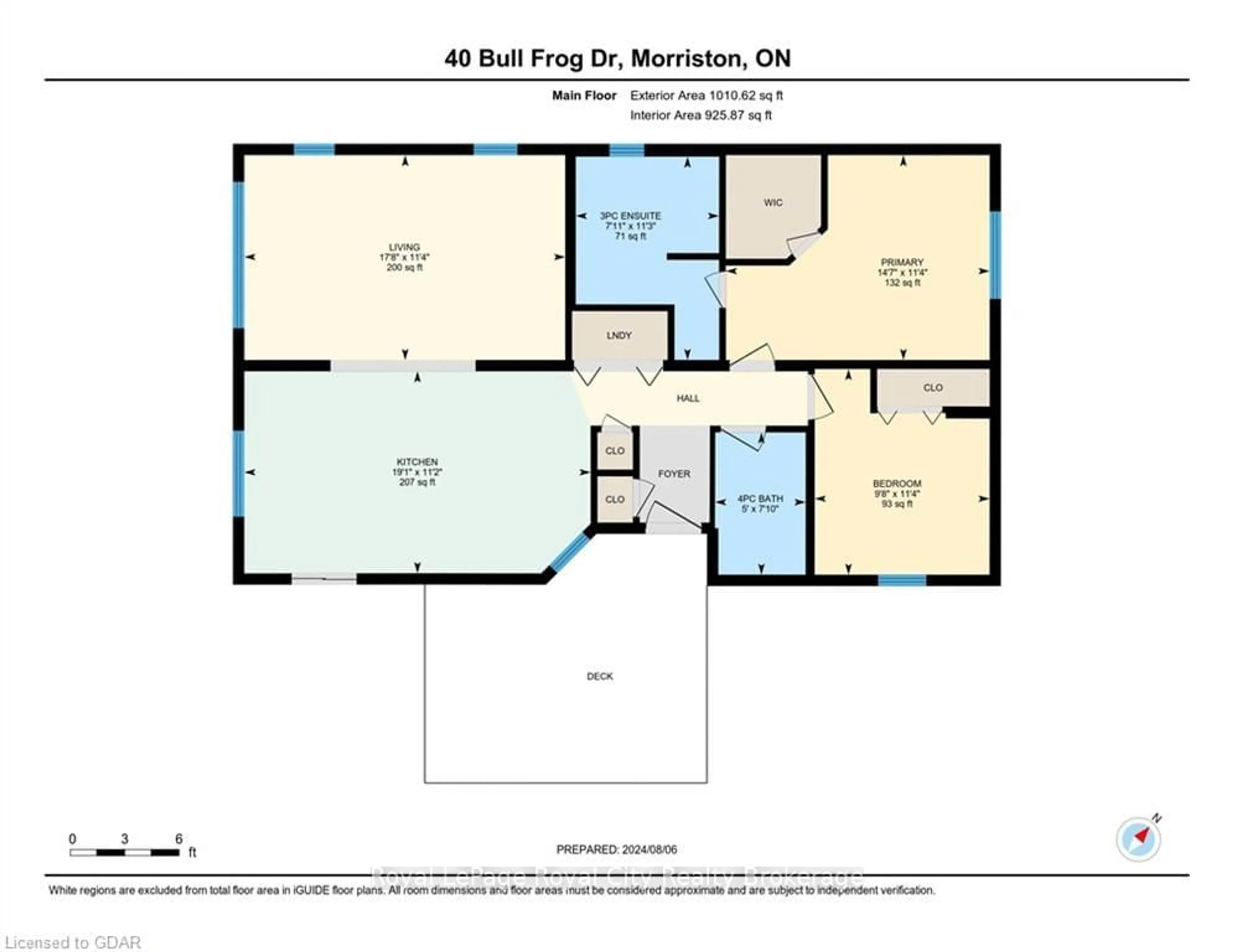 Floor plan for 40 BULLFROG Dr, Puslinch Ontario N0B 2J0