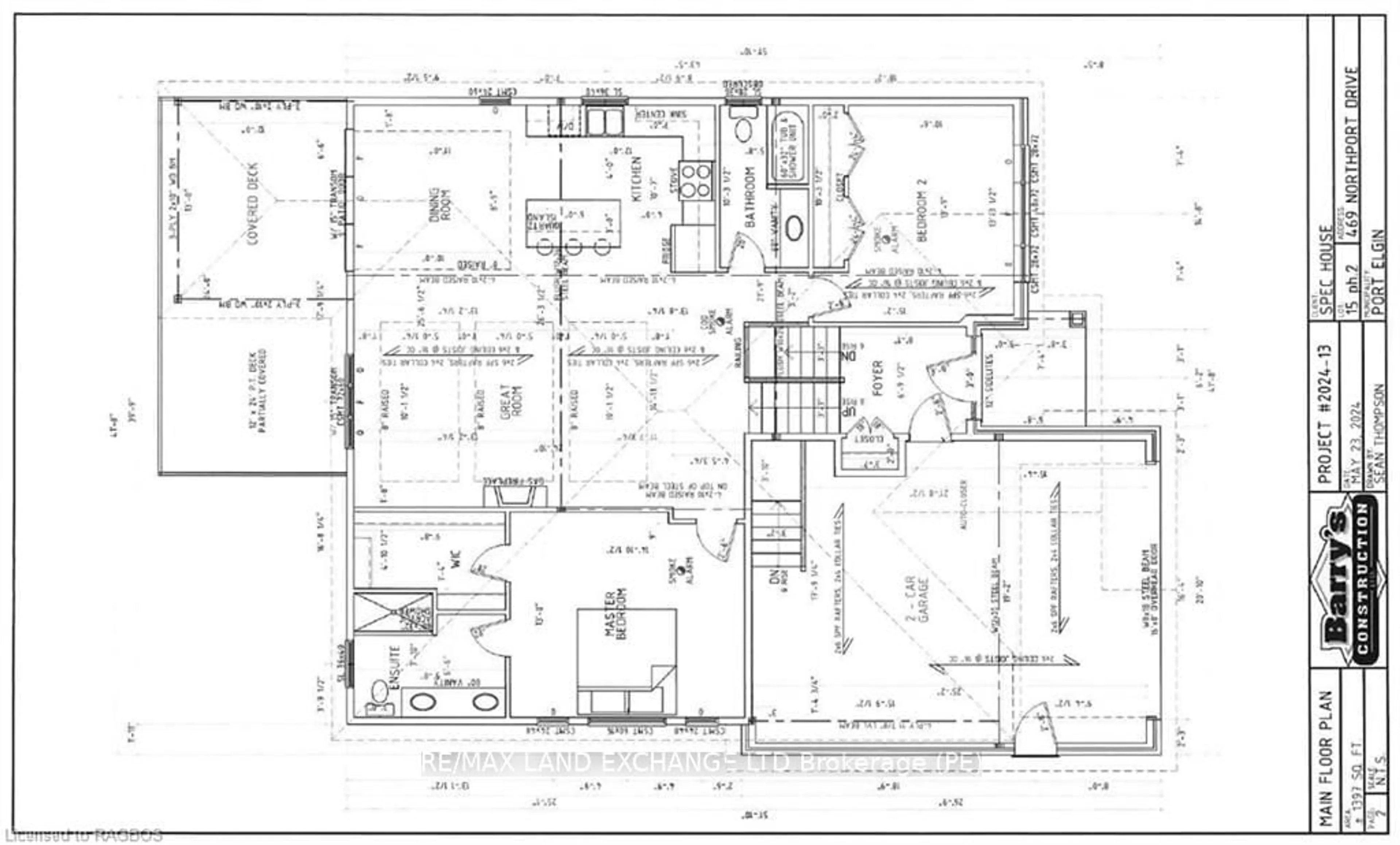 Floor plan for 469 NORTHPORT Dr, Saugeen Shores Ontario N0H 2C8