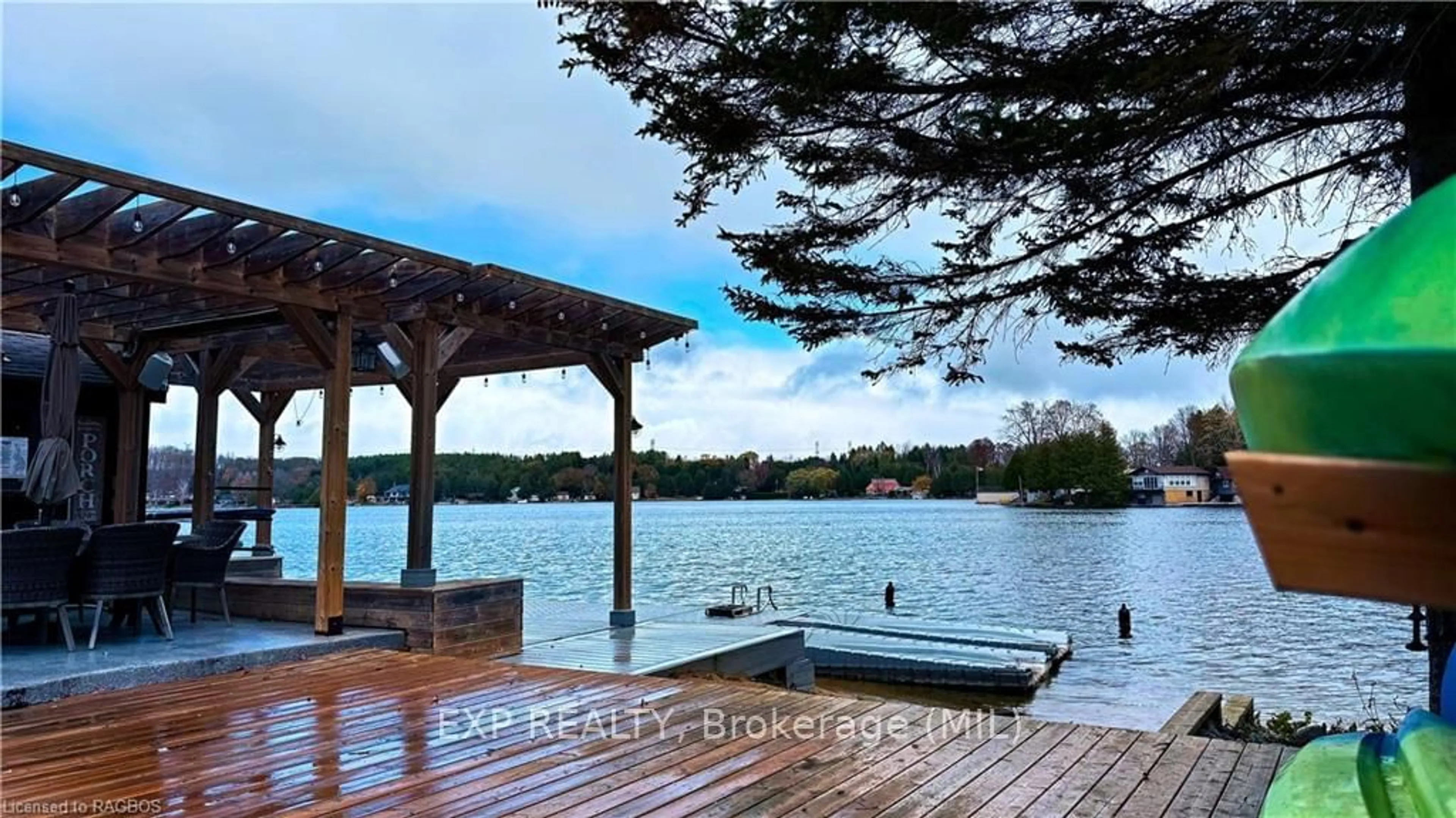 Patio, lake for 429 LAKE ROSALIND ROAD 4, Brockton Ontario N4N 3B9