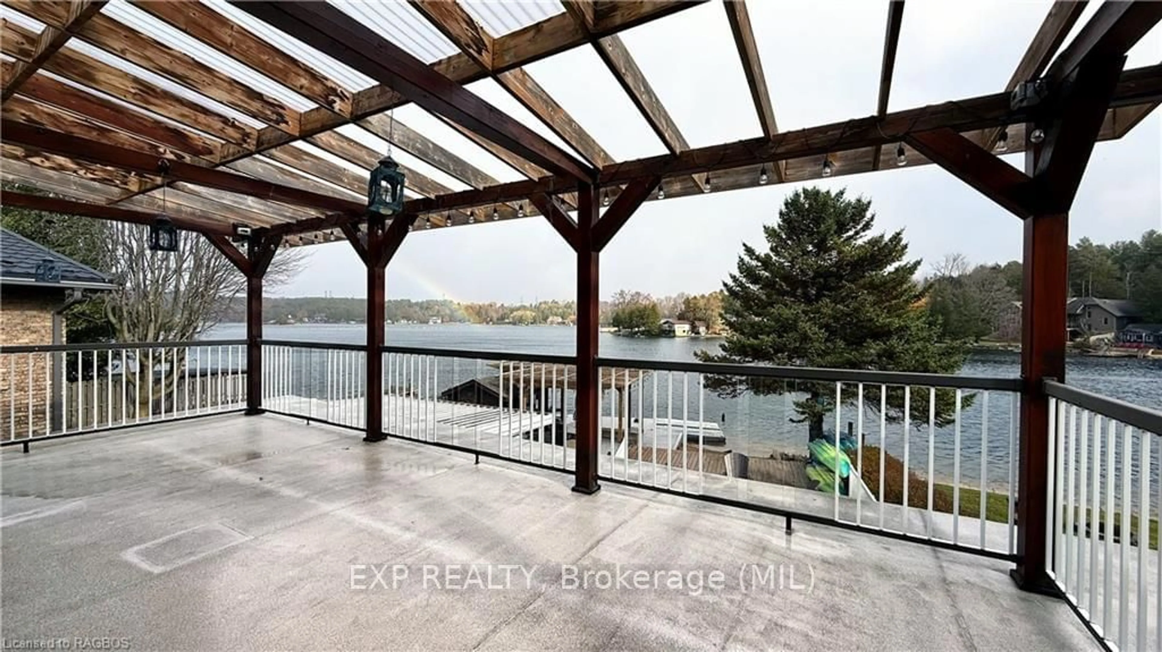 Patio, lake for 429 LAKE ROSALIND ROAD 4, Brockton Ontario N4N 3B9