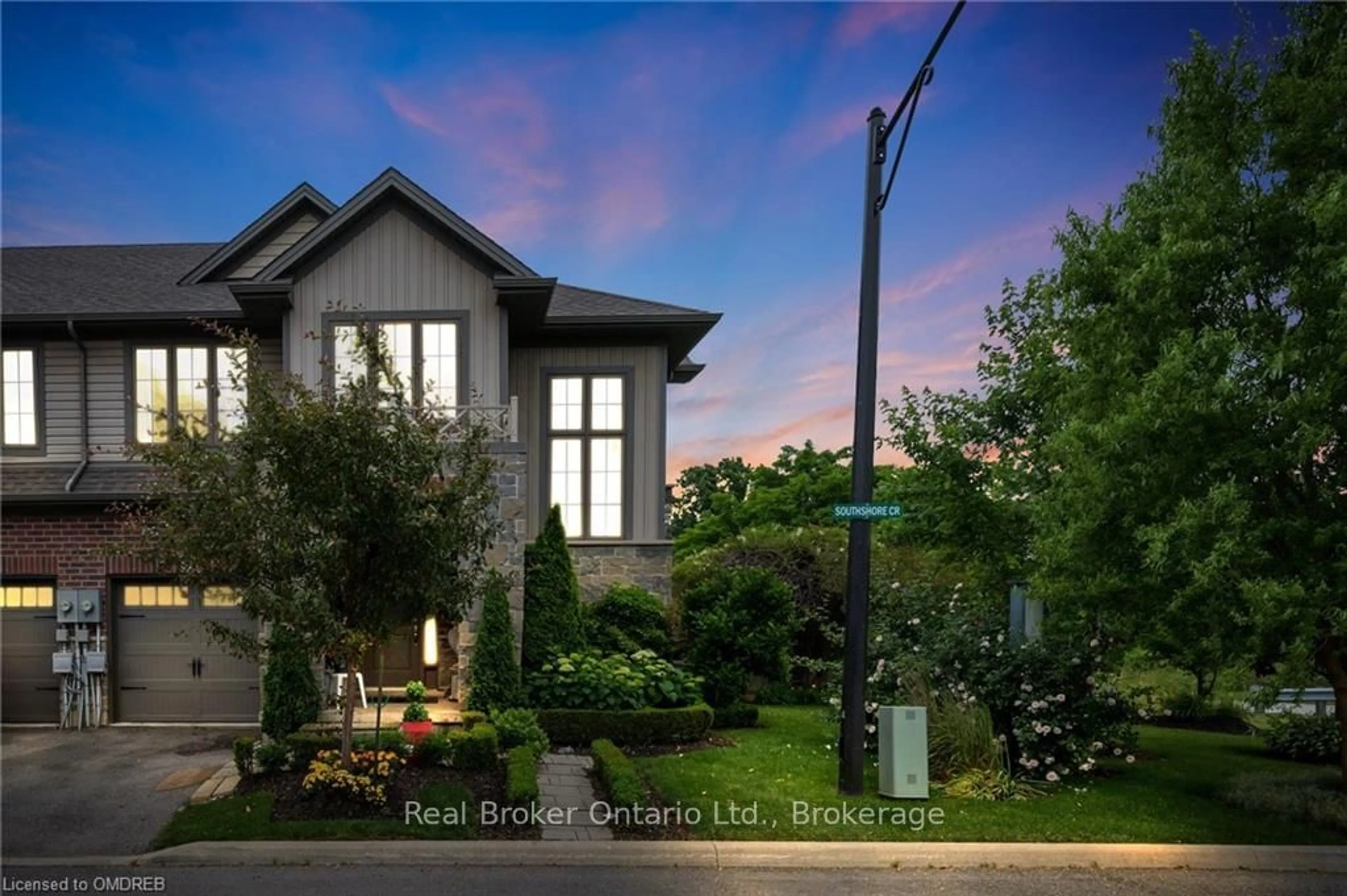 A pic from exterior of the house or condo, the street view for 93 SOUTHSHORE CRESCENT, Hamilton Ontario L8E 0J3