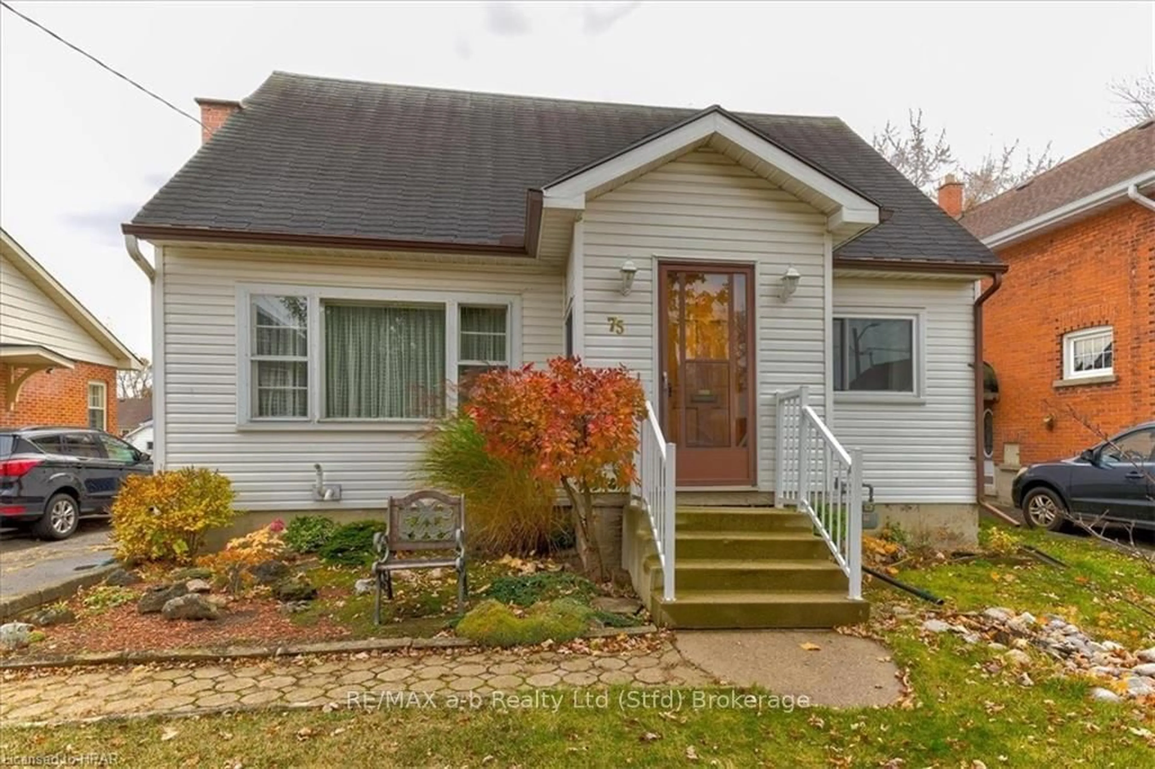 Frontside or backside of a home, cottage for 75 YOUNGS St, Stratford Ontario N5A 1J5