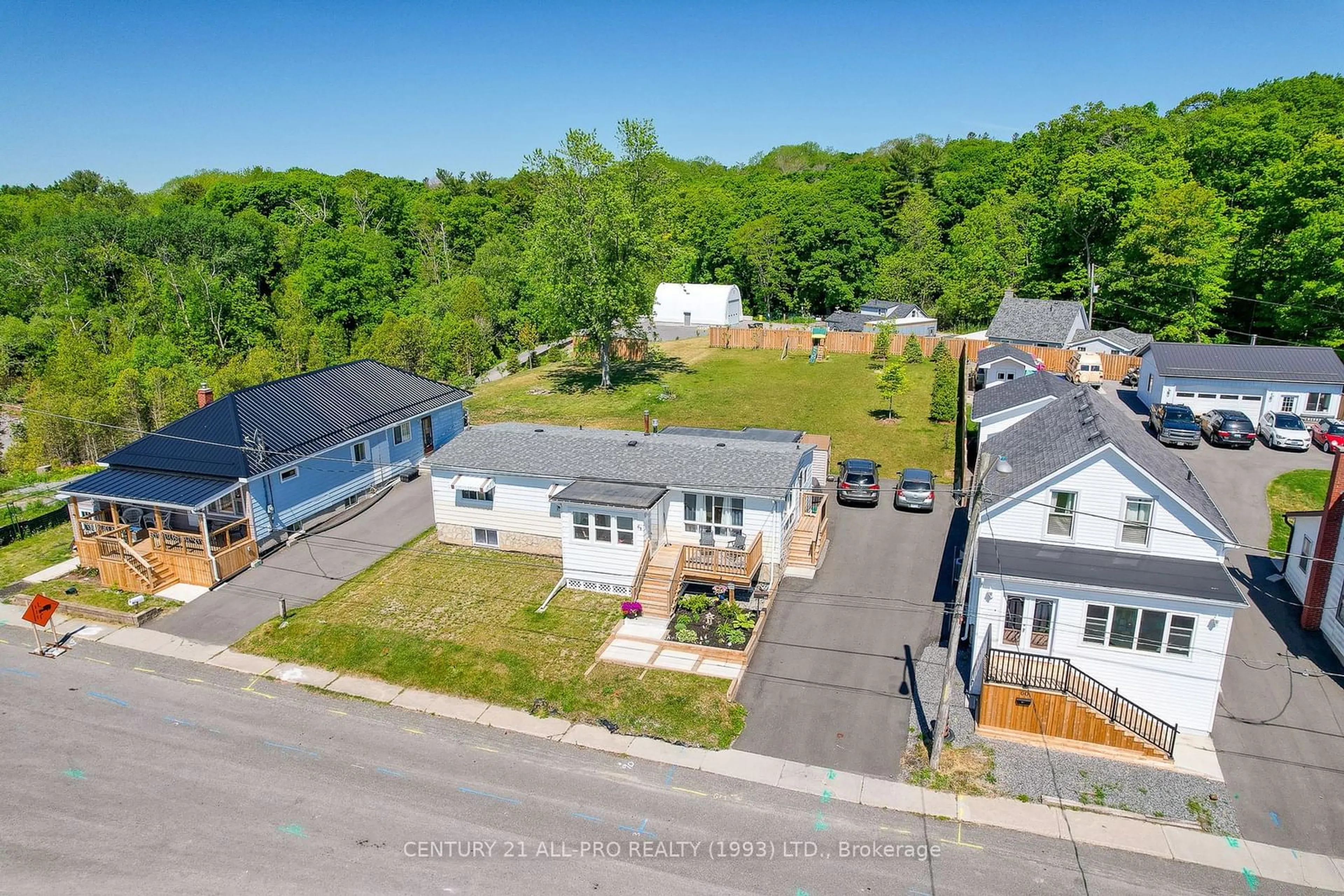 Frontside or backside of a home, the street view for 64 Alexander St, Port Hope Ontario L1A 1B3