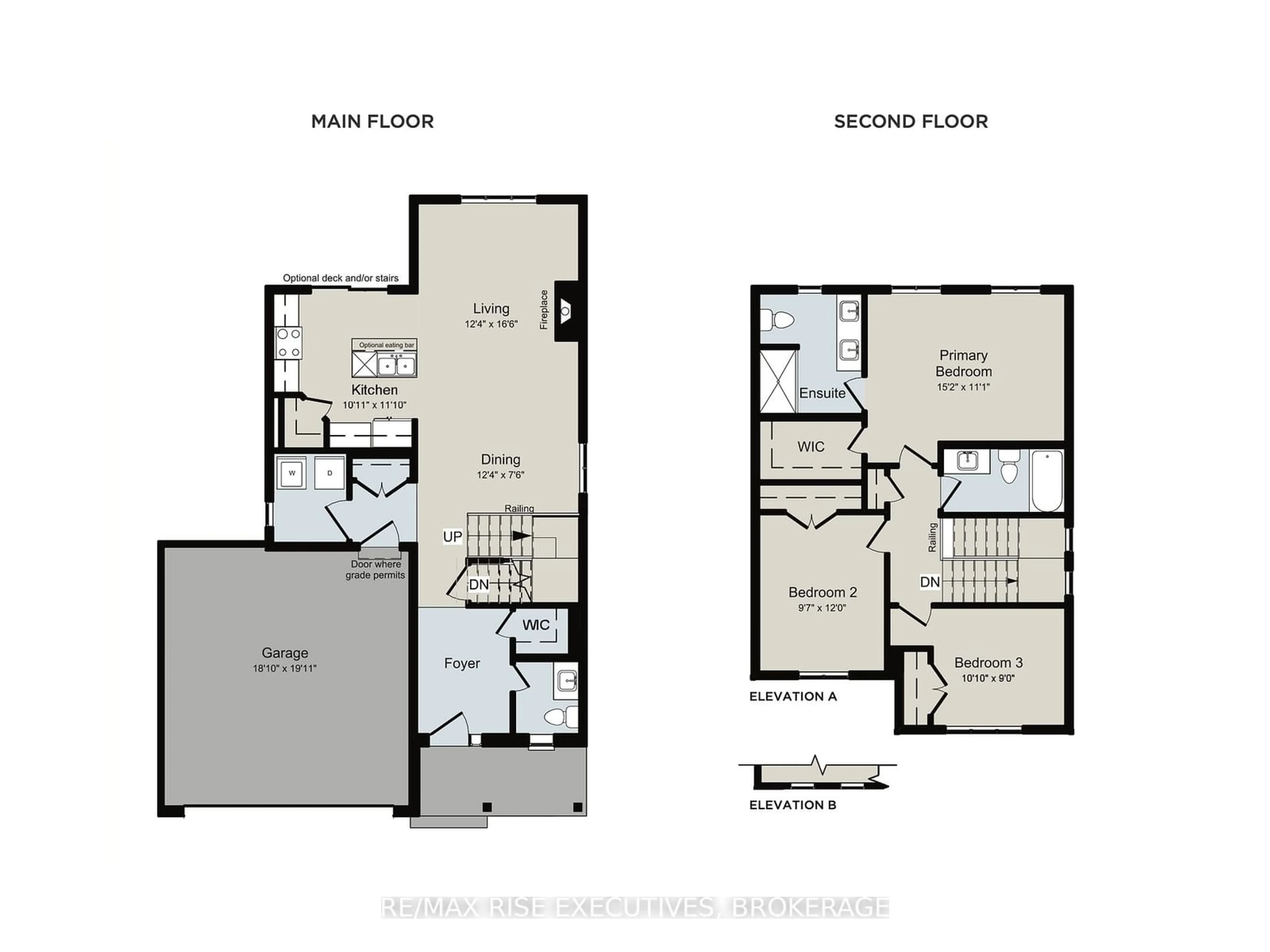 Floor plan for 1620 Boardwalk Dr, Kingston Ontario K7P 0N3