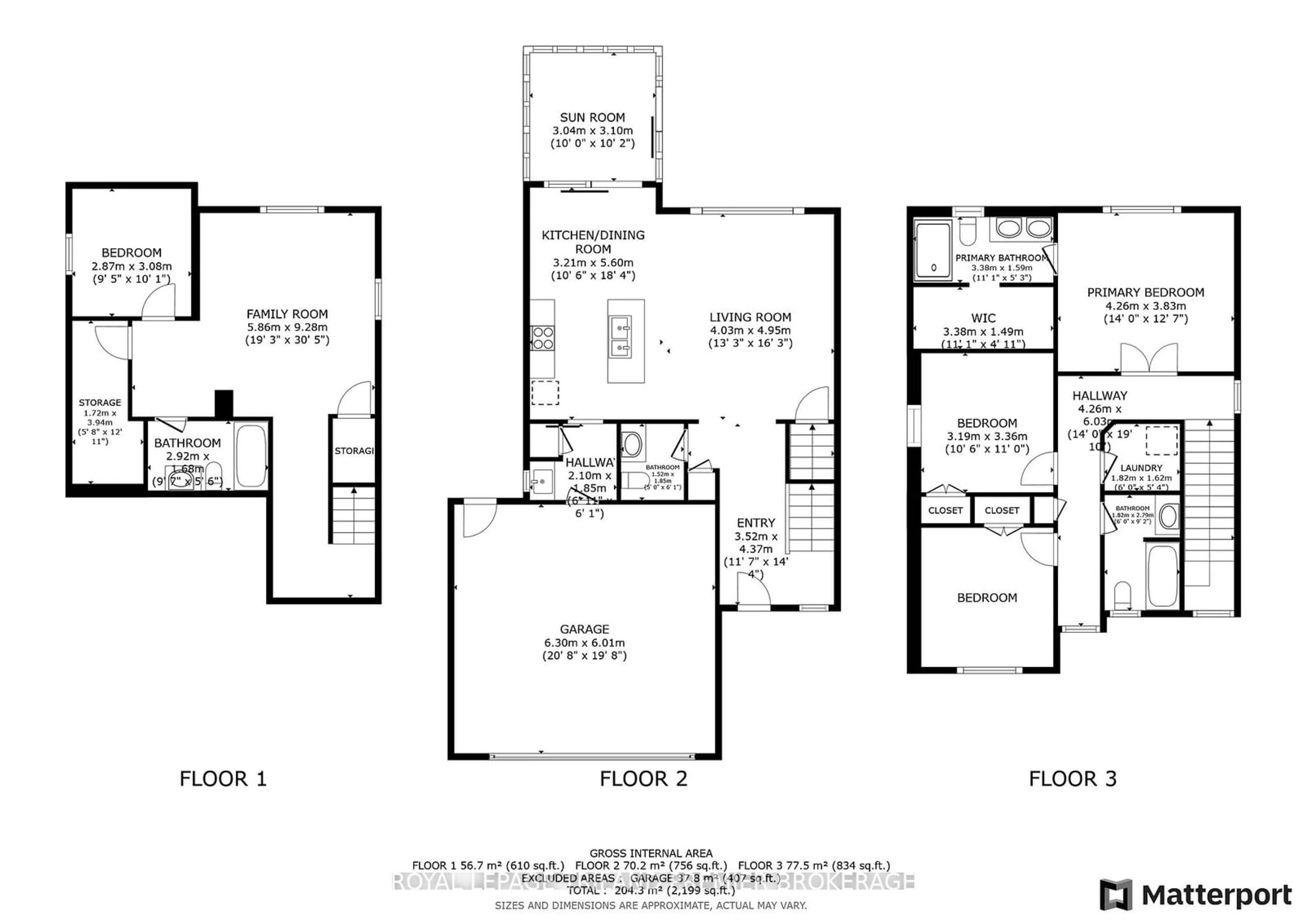 Floor plan for 1603 Applerock Ave, London Ontario N6G 0W1