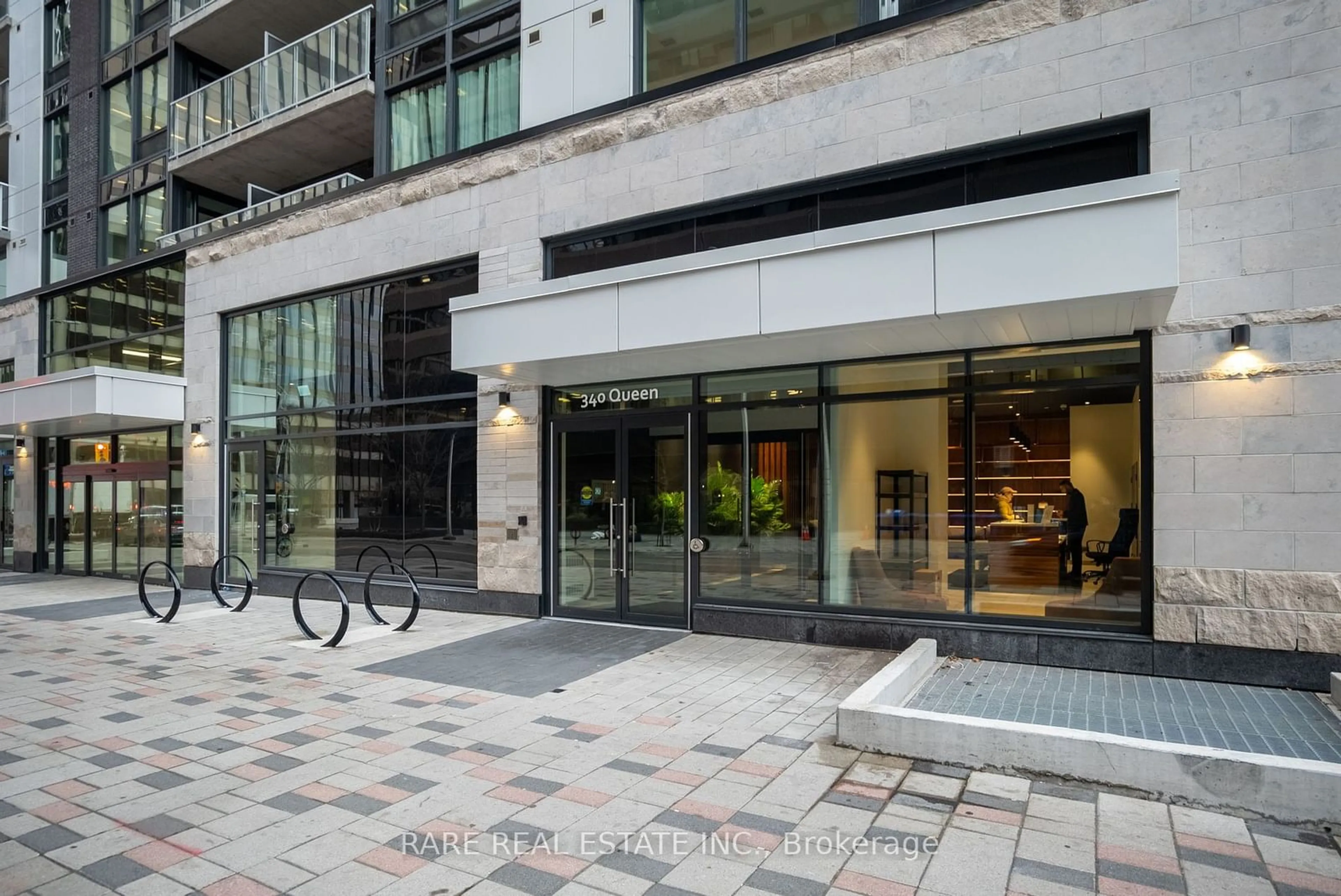 Indoor foyer, cement floor for 340 Queen St #306, Ottawa Centre Ontario K1R 0G1