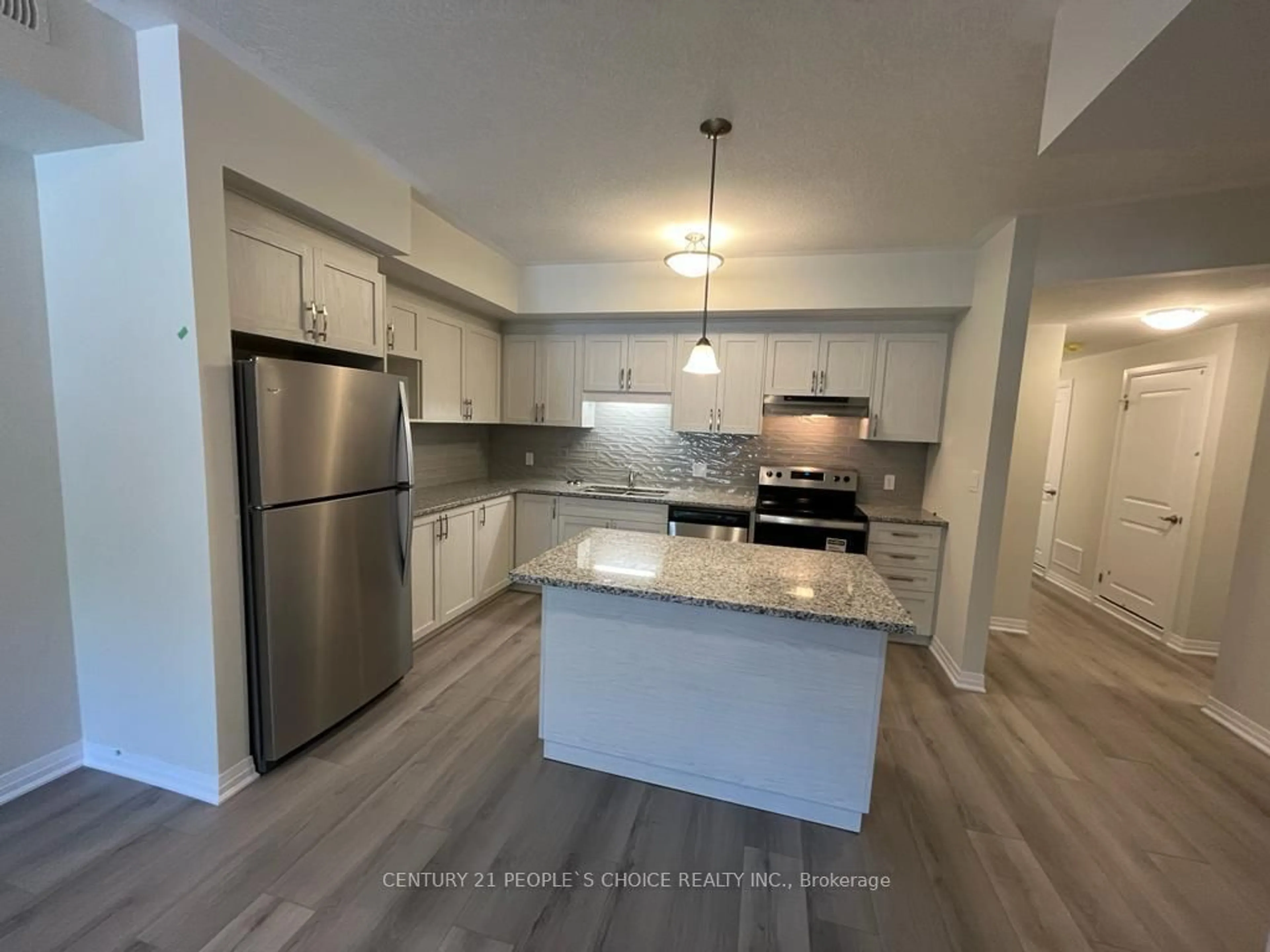 Open concept kitchen for 25 Isherwood Ave #H120, Cambridge Ontario N1R 1B6