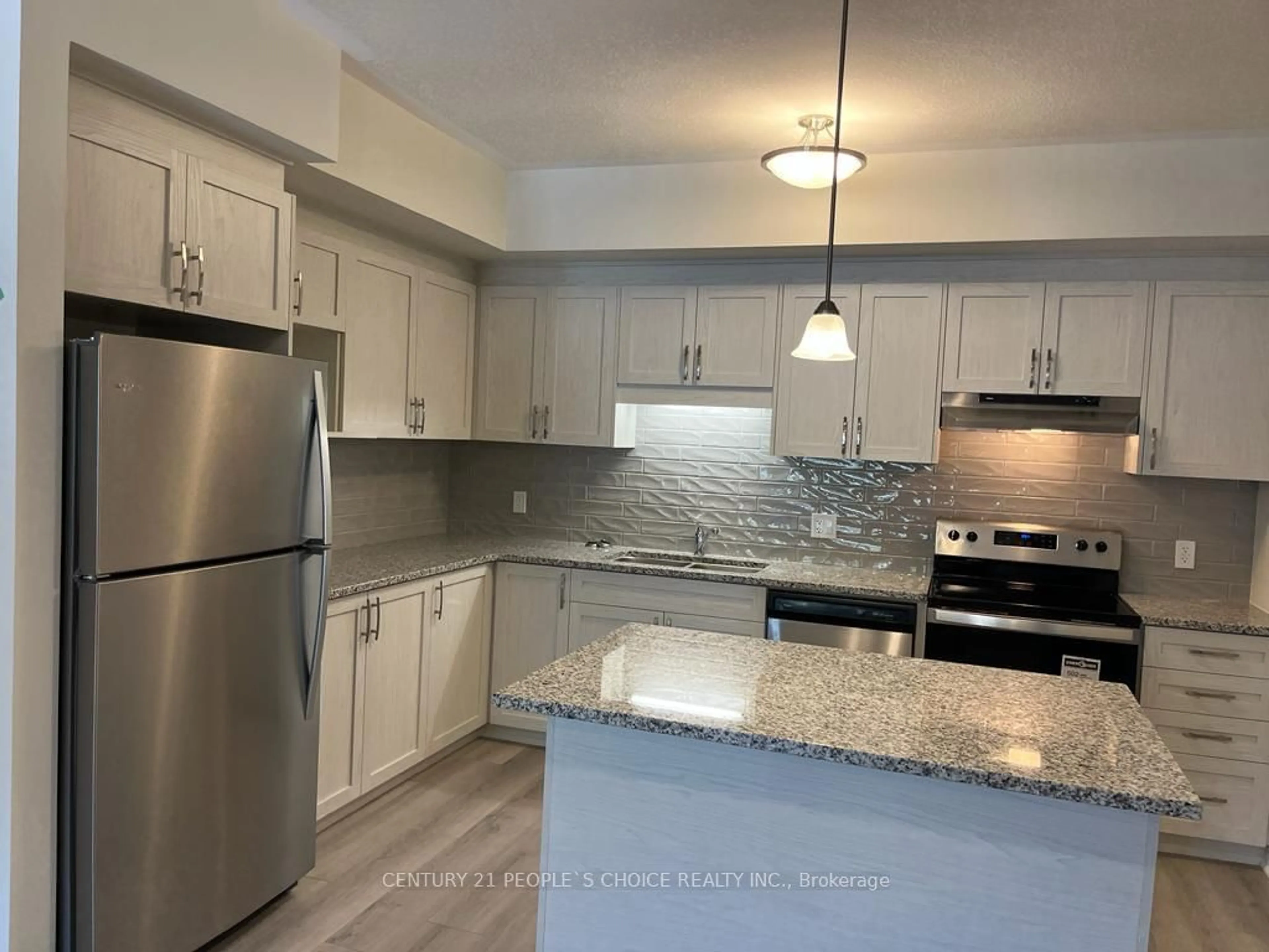 Open concept kitchen for 25 Isherwood Ave #H120, Cambridge Ontario N1R 1B6