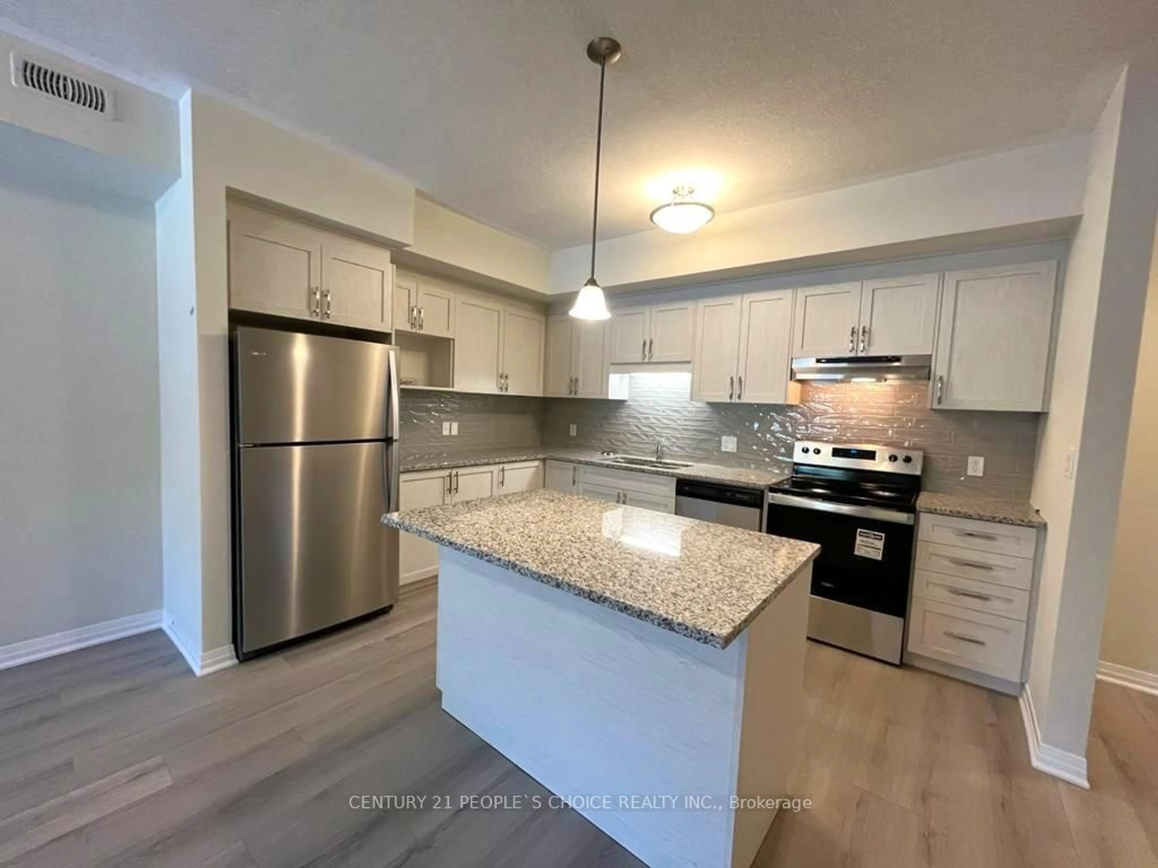 Open concept kitchen for 25 Isherwood Ave #H120, Cambridge Ontario N1R 1B6