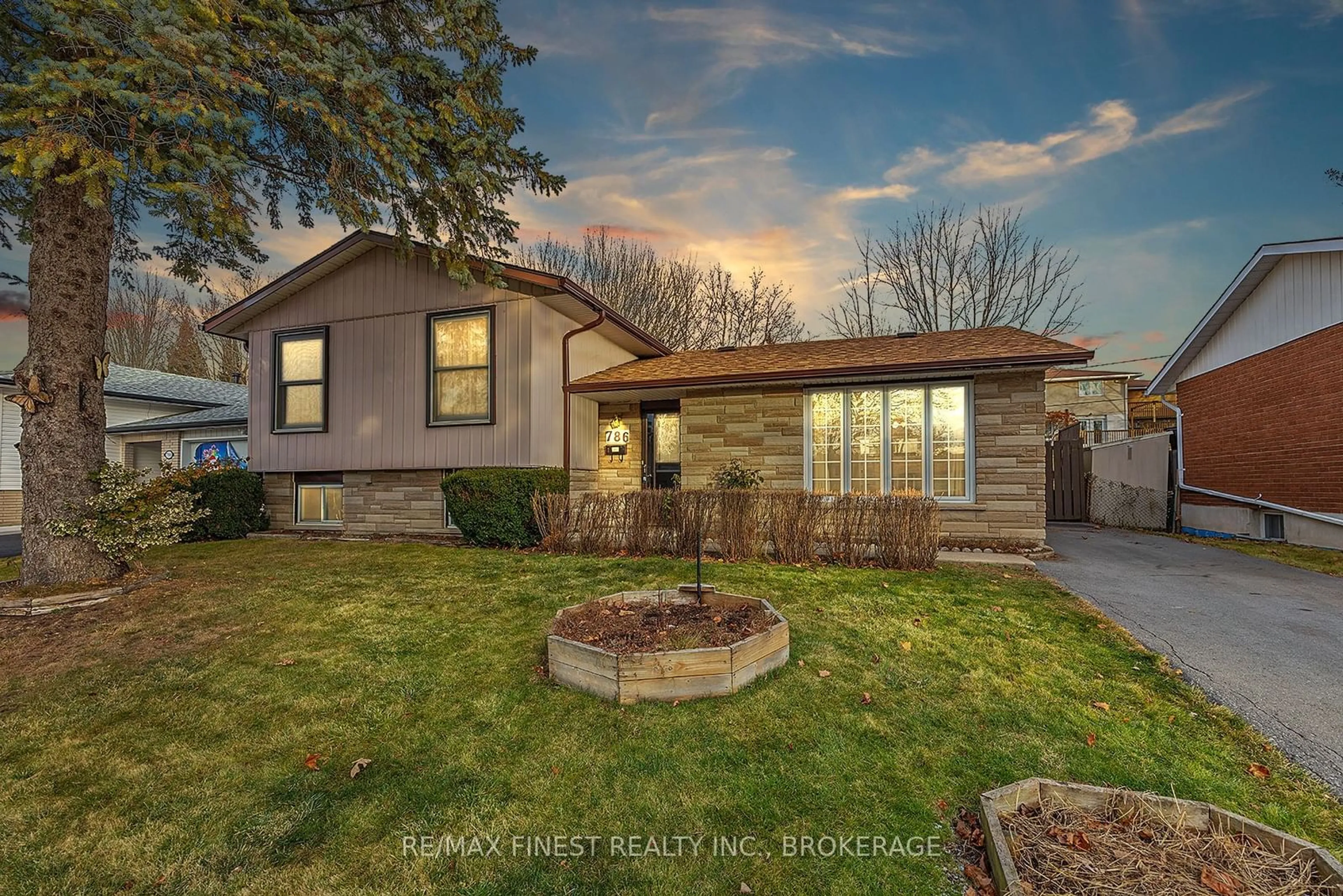 Frontside or backside of a home, the fenced backyard for 786 HIGH GATE PARK Dr, Kingston Ontario K7M 5Z8