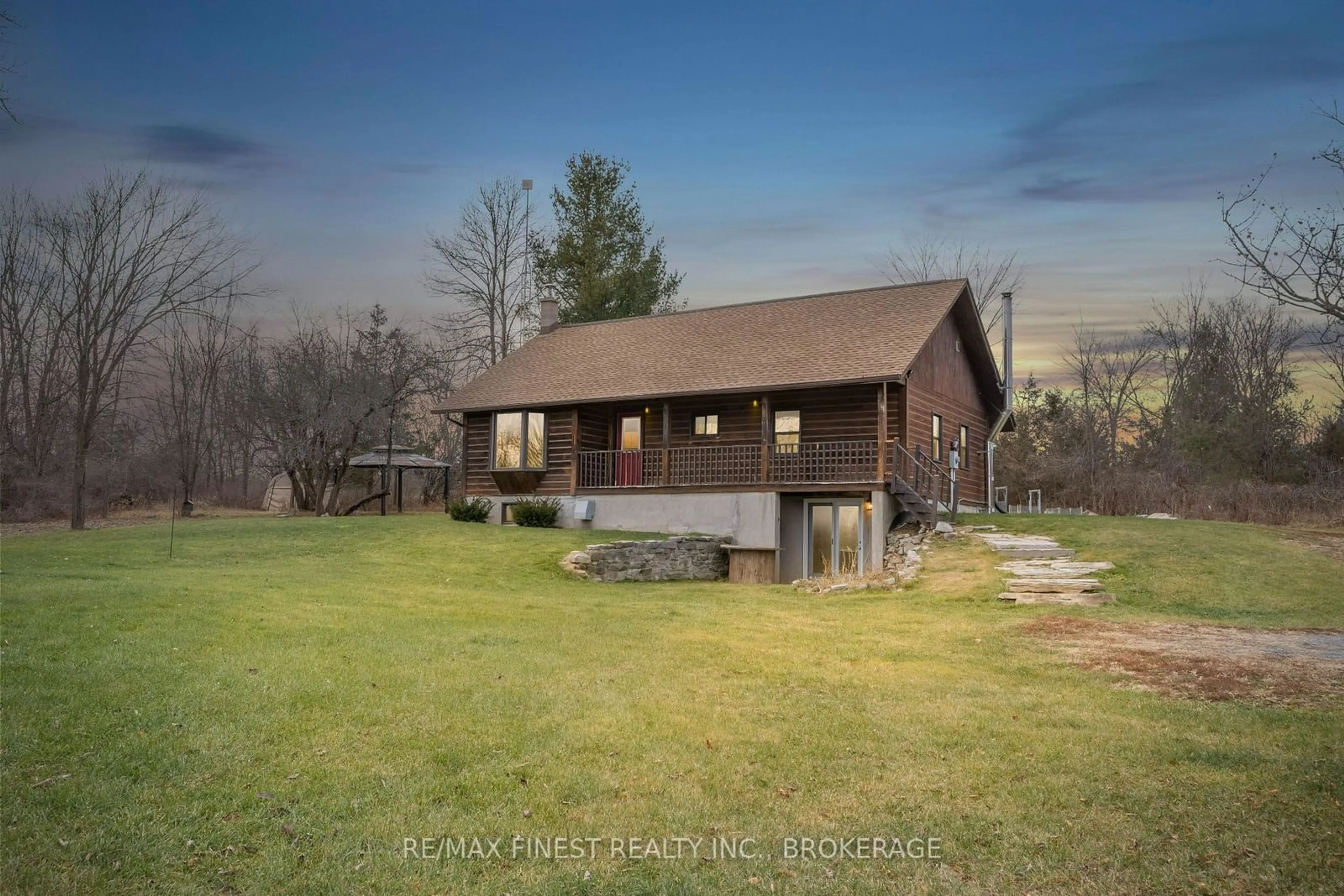 Frontside or backside of a home, cottage for 5356 Long Swamp Rd, South Frontenac Ontario K0K 3N0