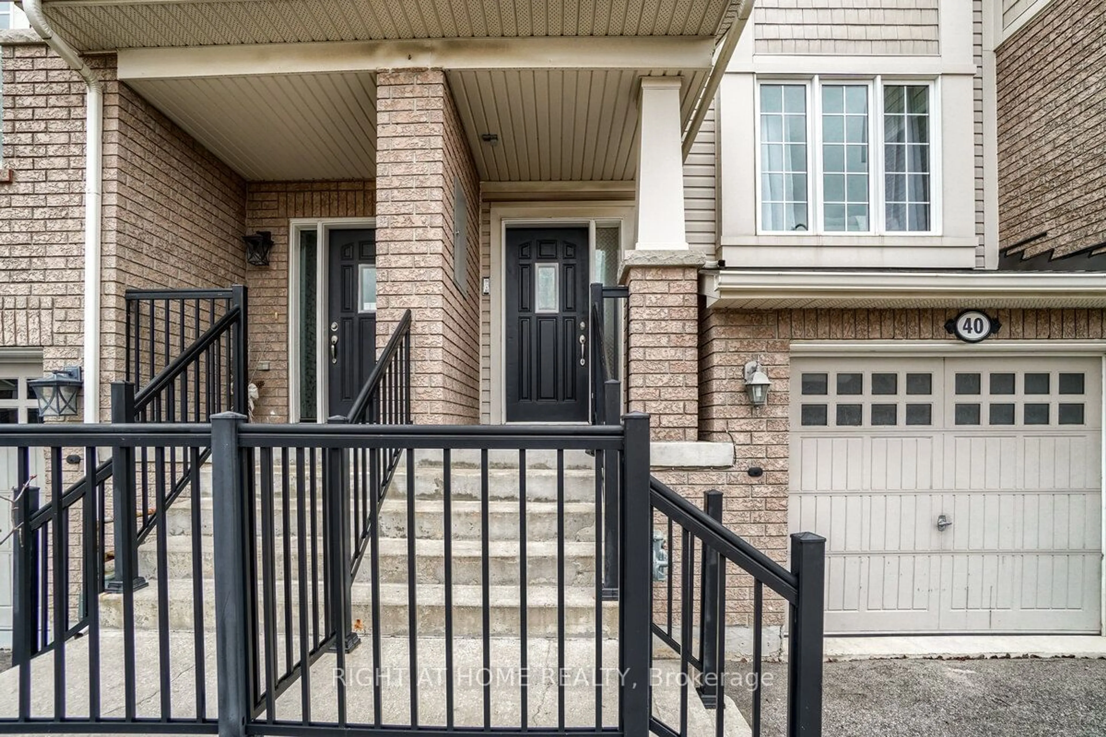 Indoor entryway, cement floor for 40 Ohara Lane, Hamilton Ontario L9K 0C7