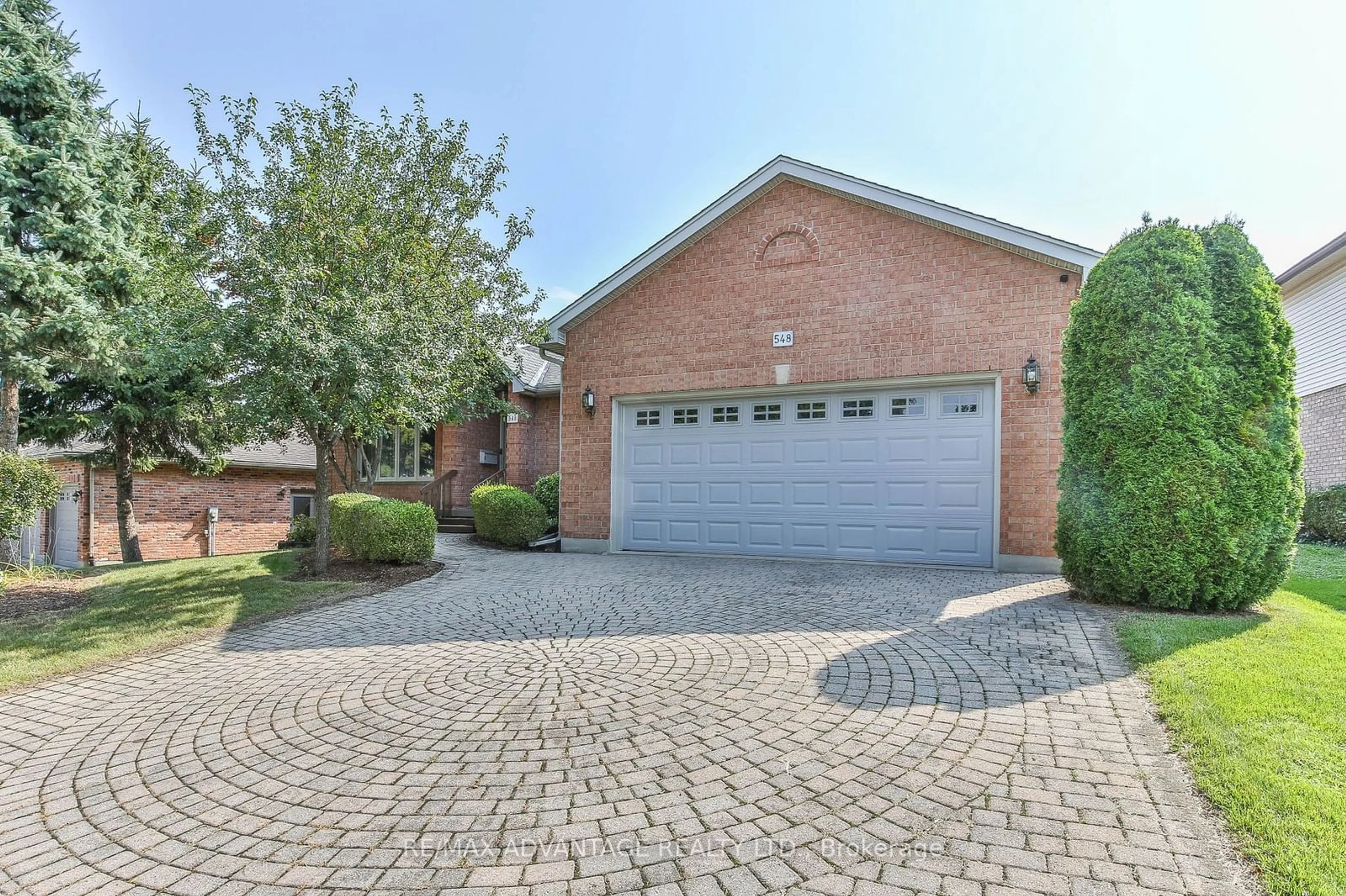 Home with brick exterior material for 548 Rosecliffe Terr, London Ontario N6K 4H5