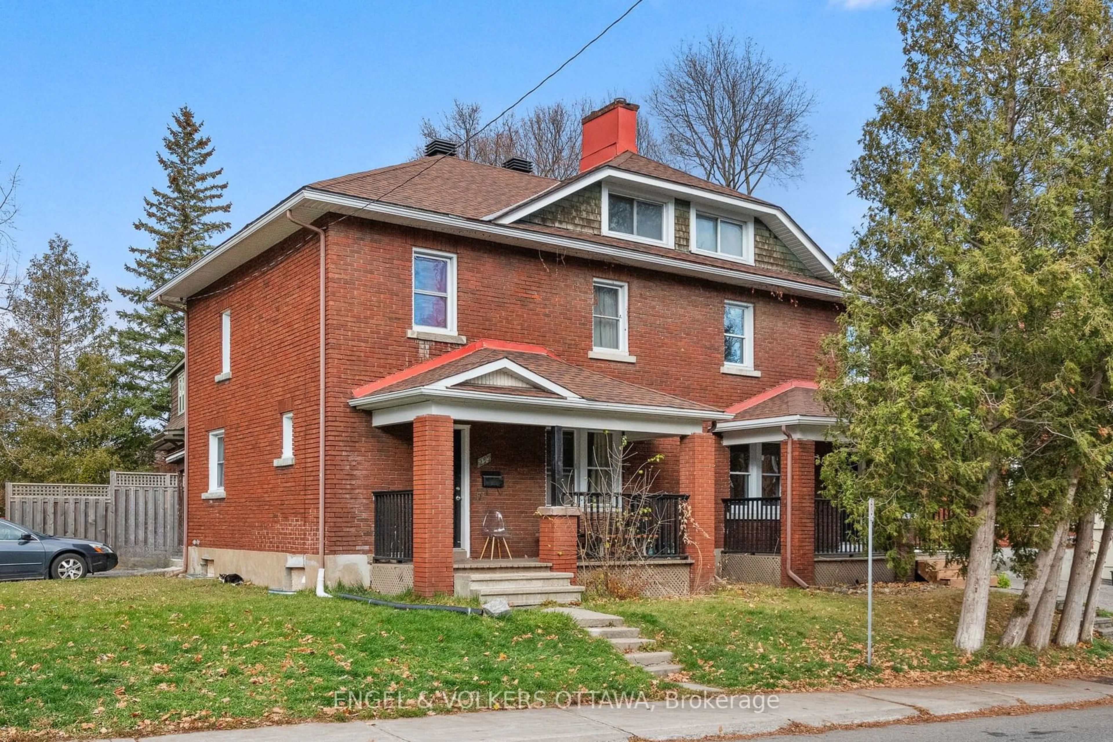 Home with brick exterior material for 293-295 Holmwood Ave, Glebe - Ottawa East and Area Ontario K1S 2R1