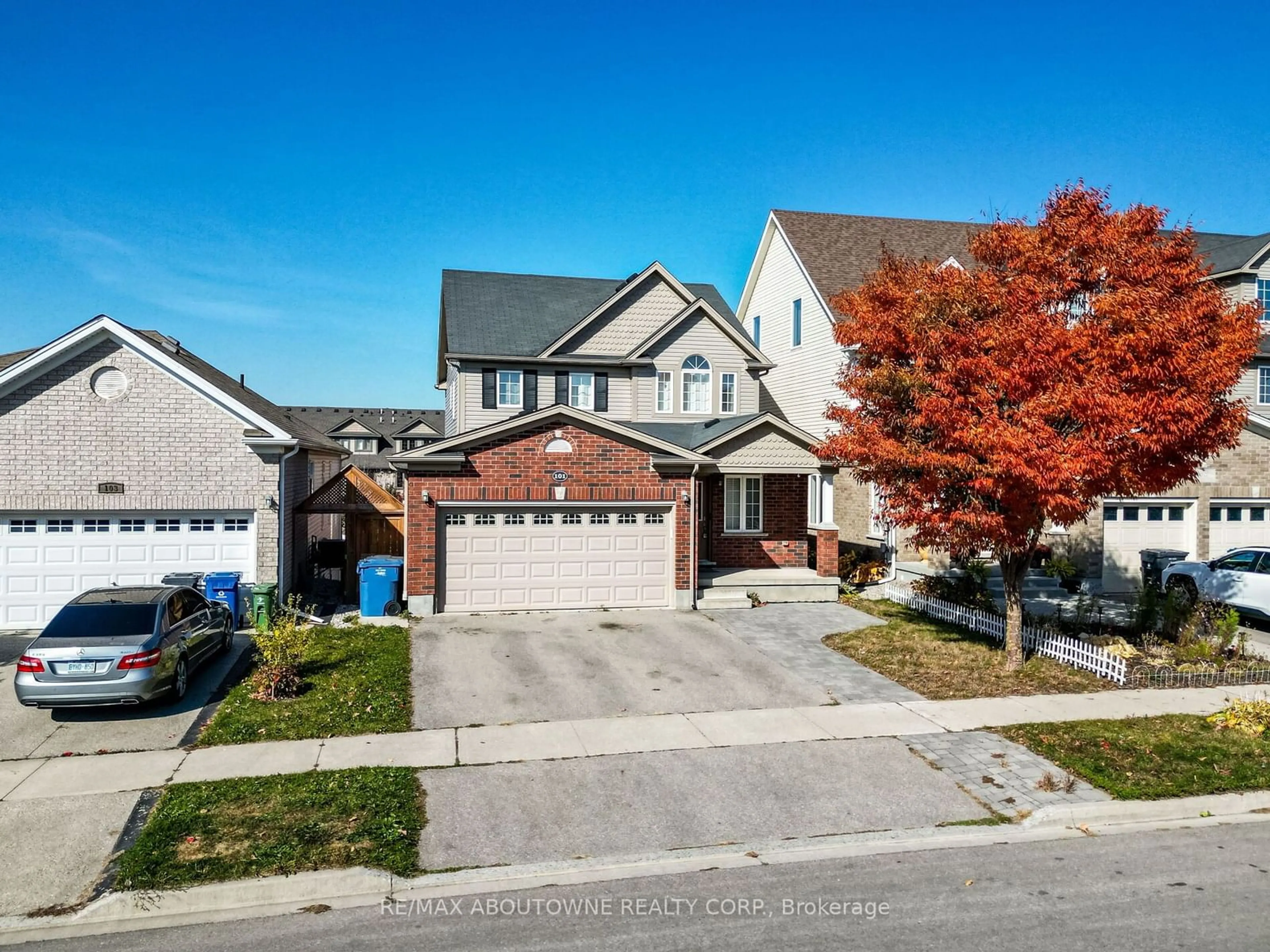 Frontside or backside of a home, the street view for 101 Norma Cres, Guelph Ontario N1E 0K6