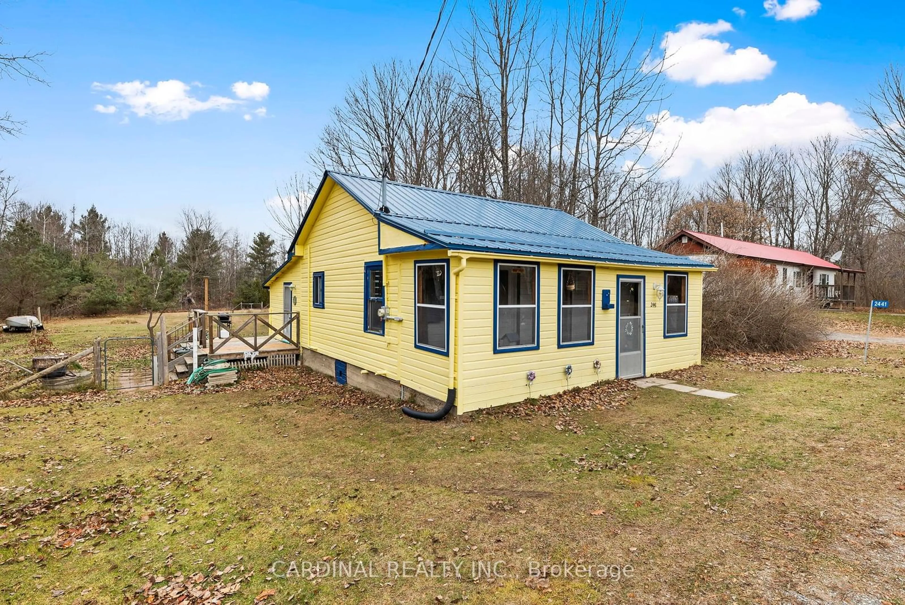 Frontside or backside of a home, cottage for 2441 Henderson Rd, Central Frontenac Ontario K0H 1B0