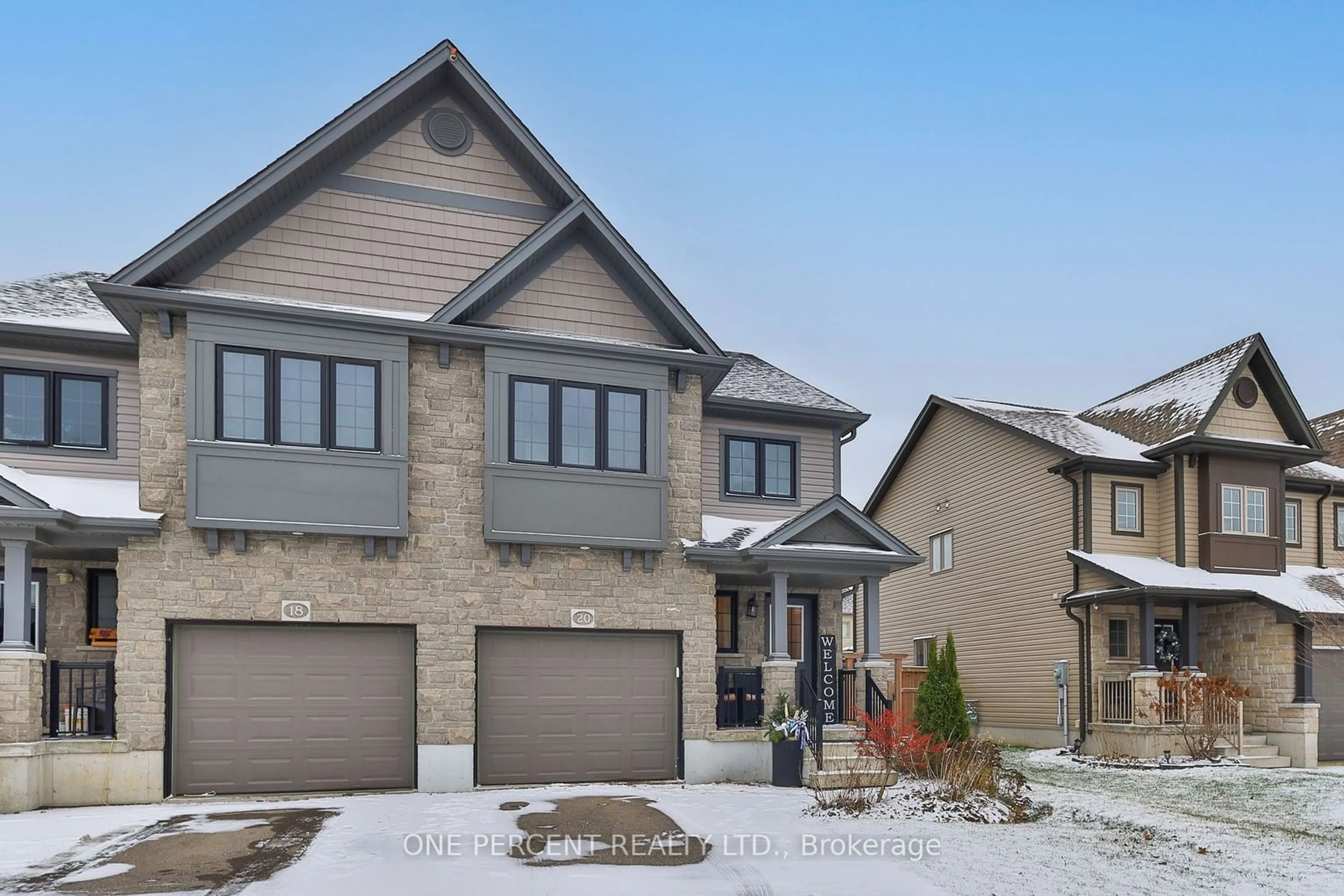 Frontside or backside of a home, the street view for 20 Basswood Rd, Norfolk Ontario N3Y 0E1