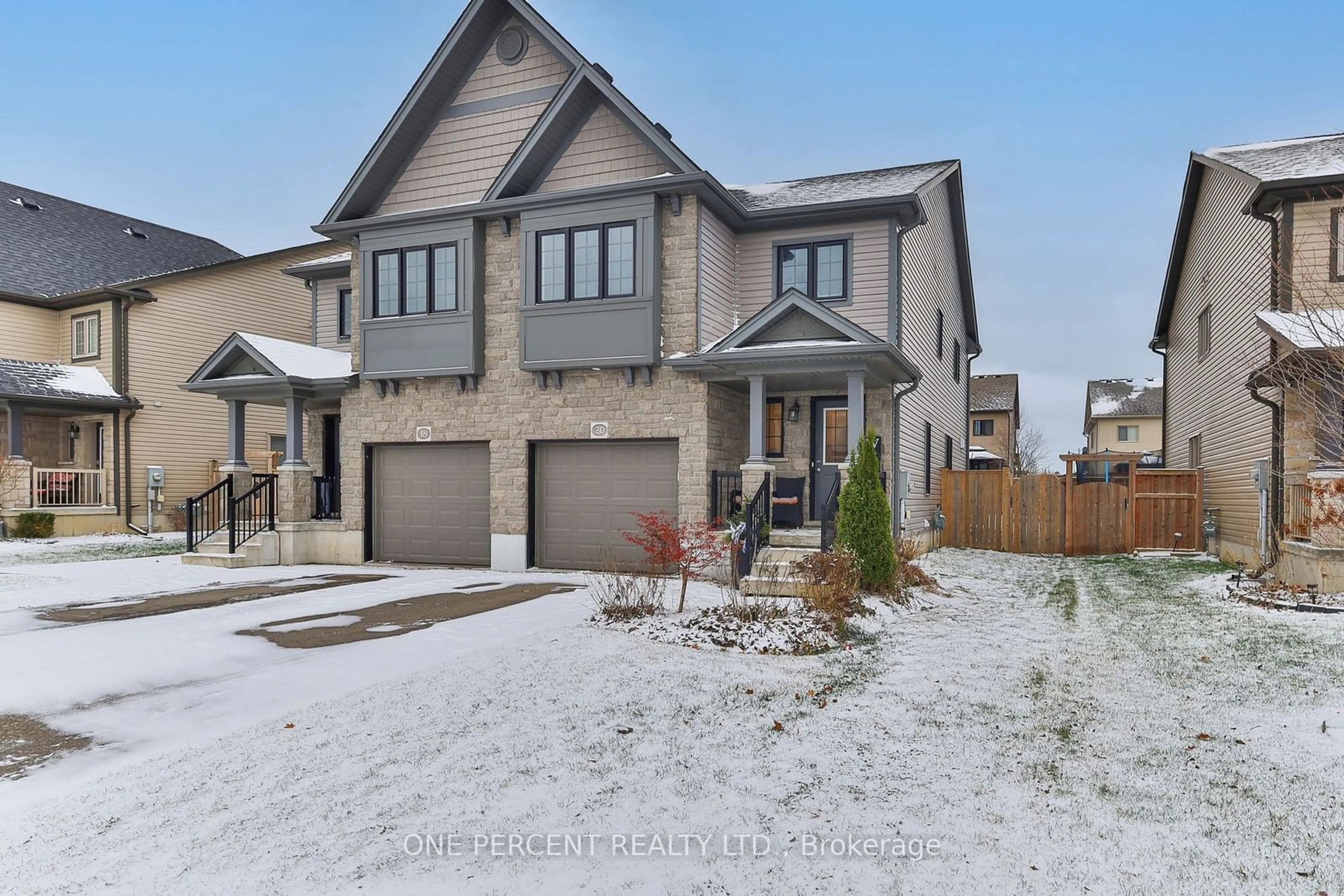 Frontside or backside of a home, the street view for 20 Basswood Rd, Norfolk Ontario N3Y 0E1