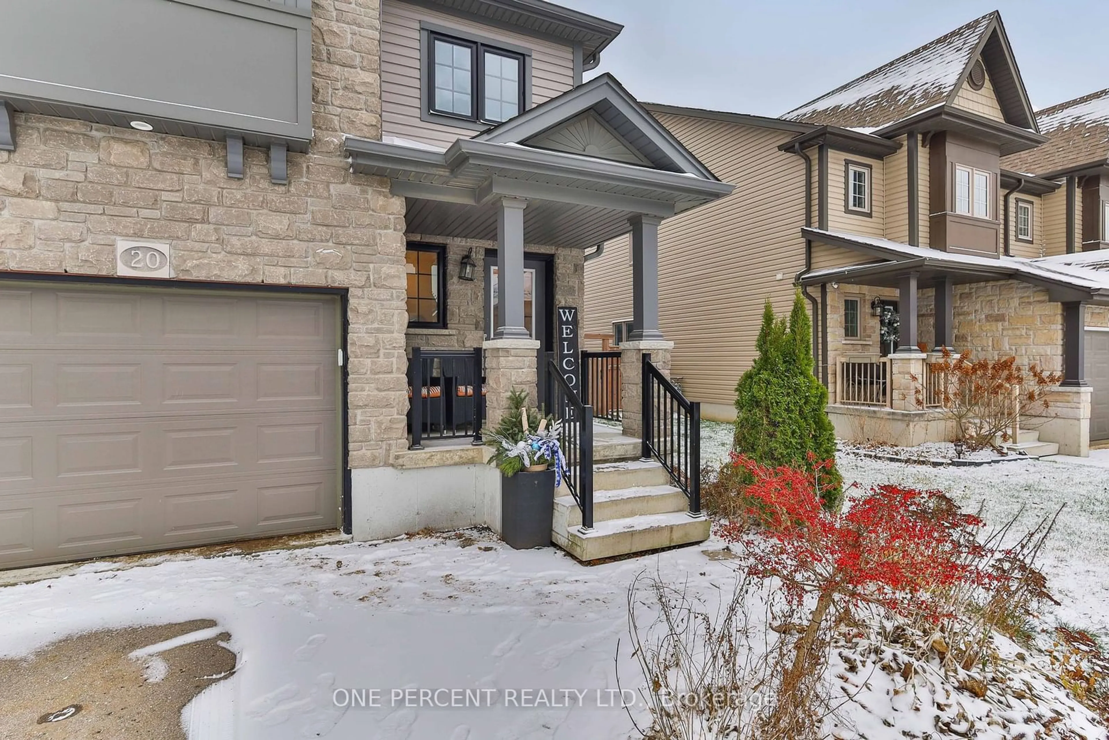 A pic from exterior of the house or condo, the street view for 20 Basswood Rd, Norfolk Ontario N3Y 0E1