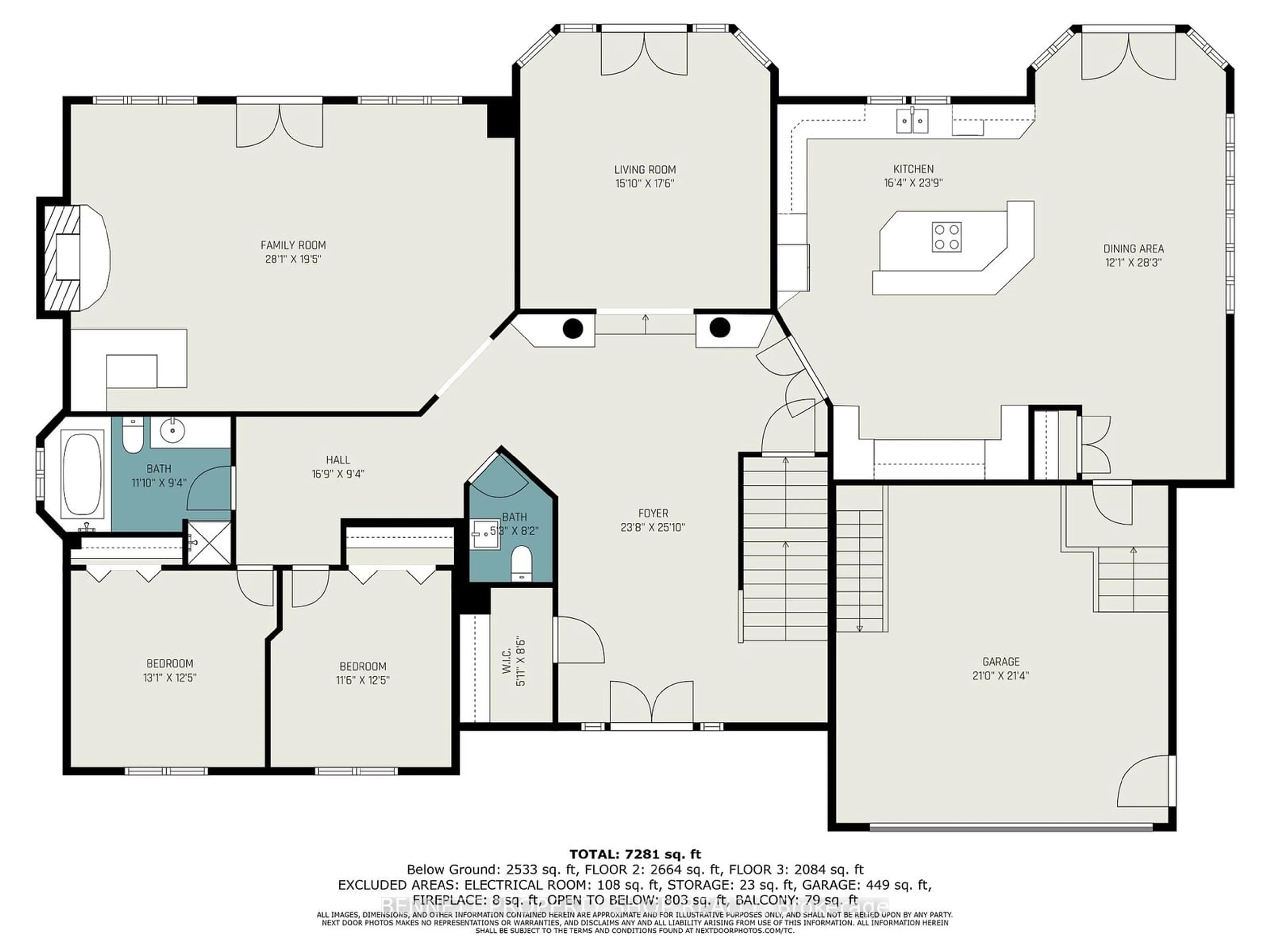 Floor plan for 22080 Old HWY 2 Rd, South Glengarry Ontario K0C 1E0