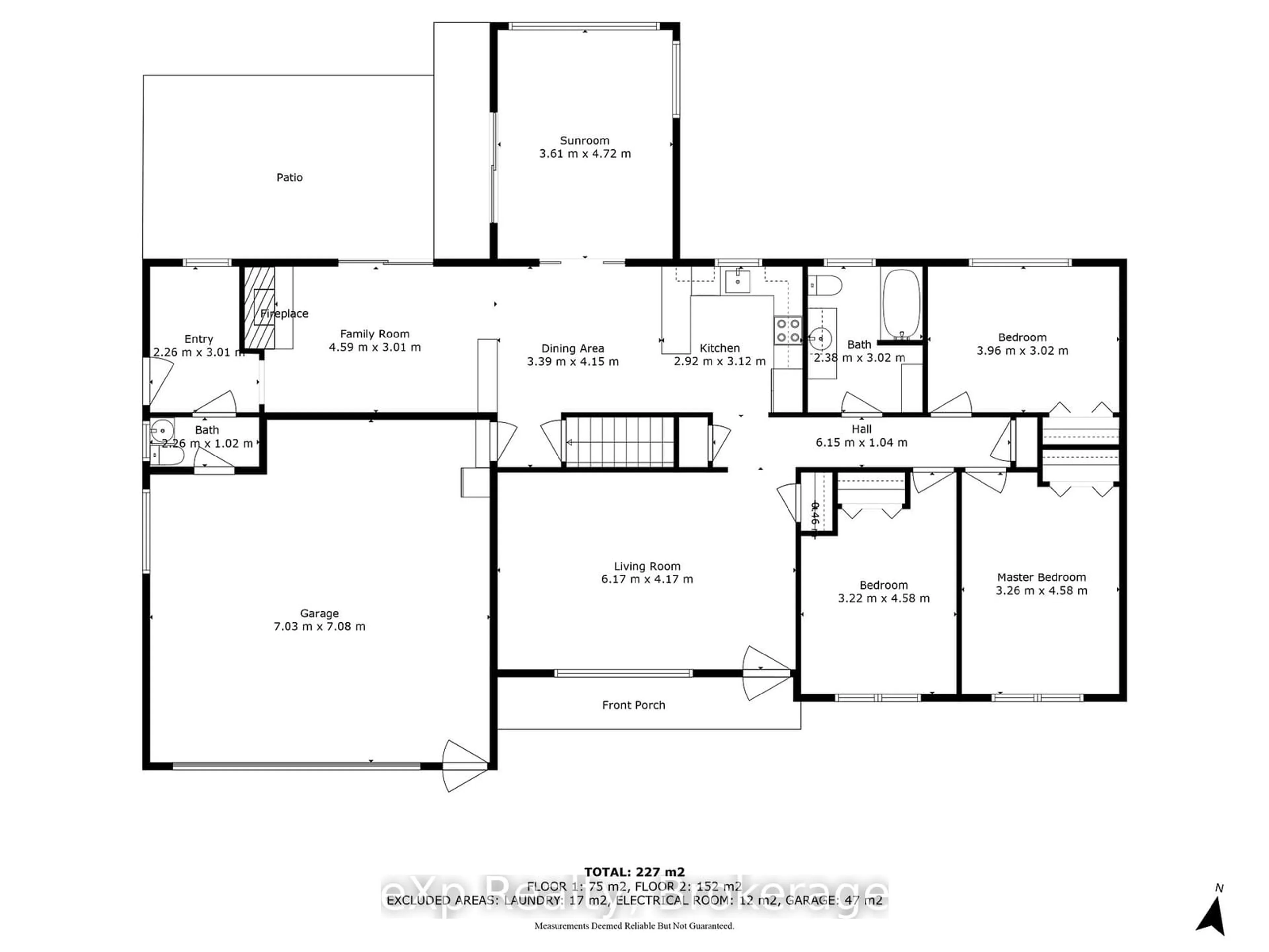 Floor plan for 490 Saddler St, West Grey Ontario N0G 1R0