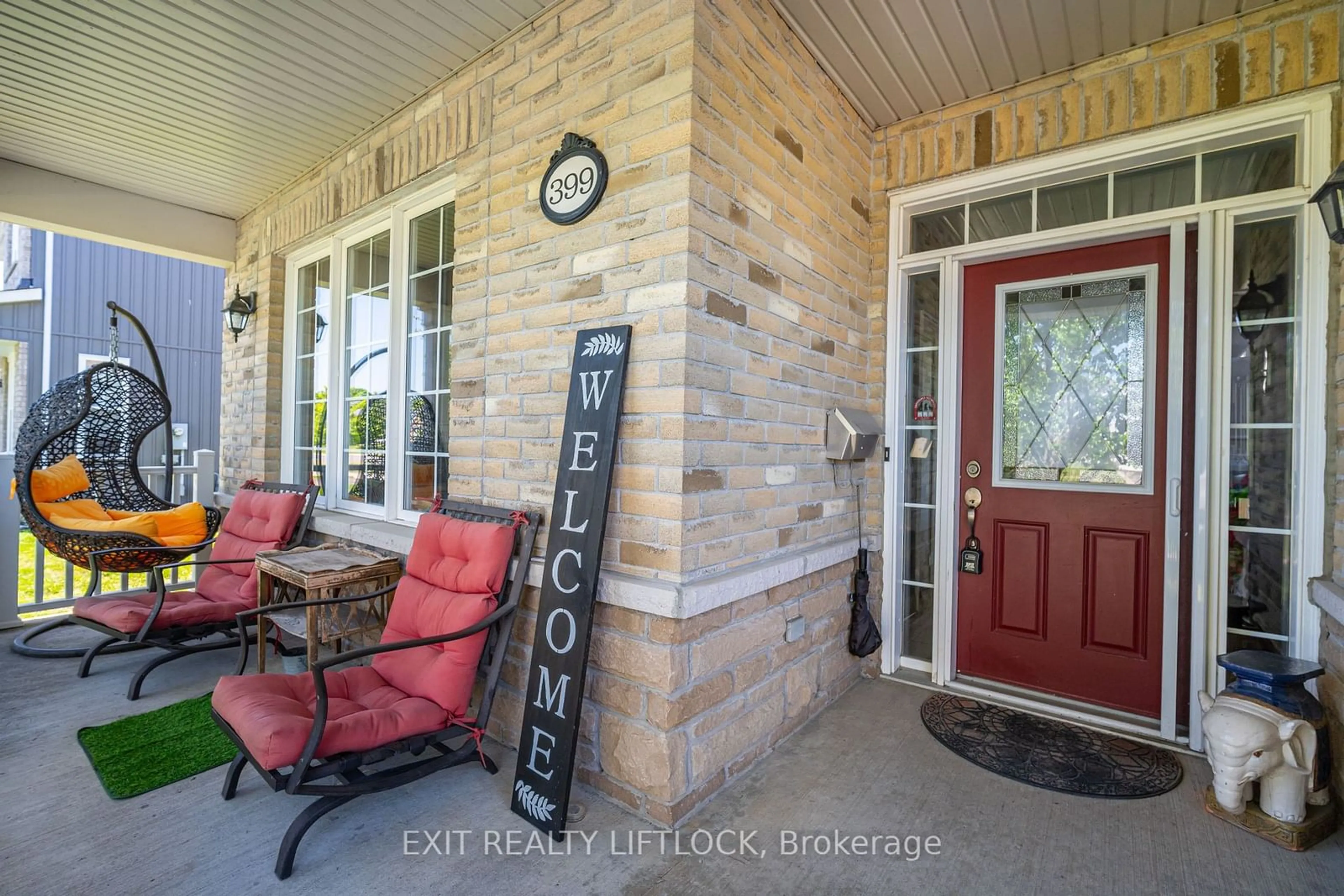 Indoor entryway, wood floors for 399 Lakeshore Rd, Port Hope Ontario L1A 0A4