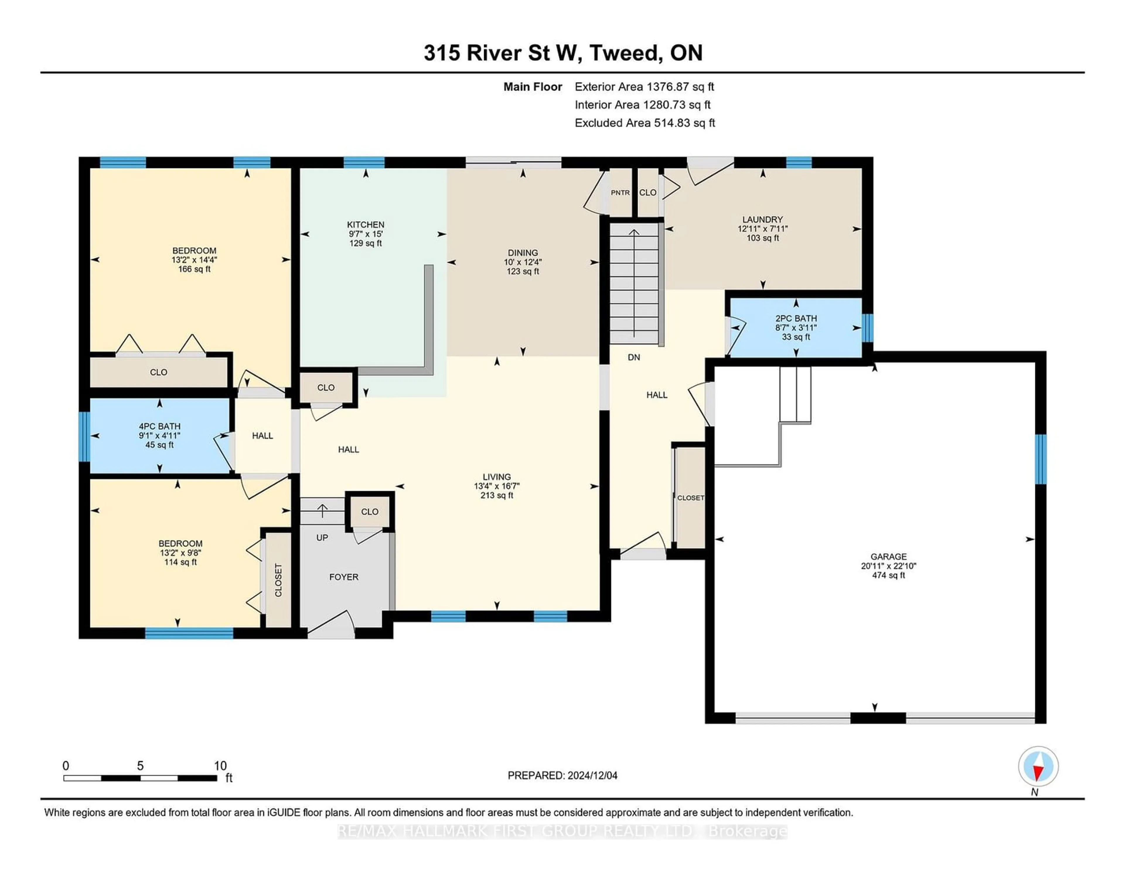 Floor plan for 315 River St, Tweed Ontario K0K 3J0