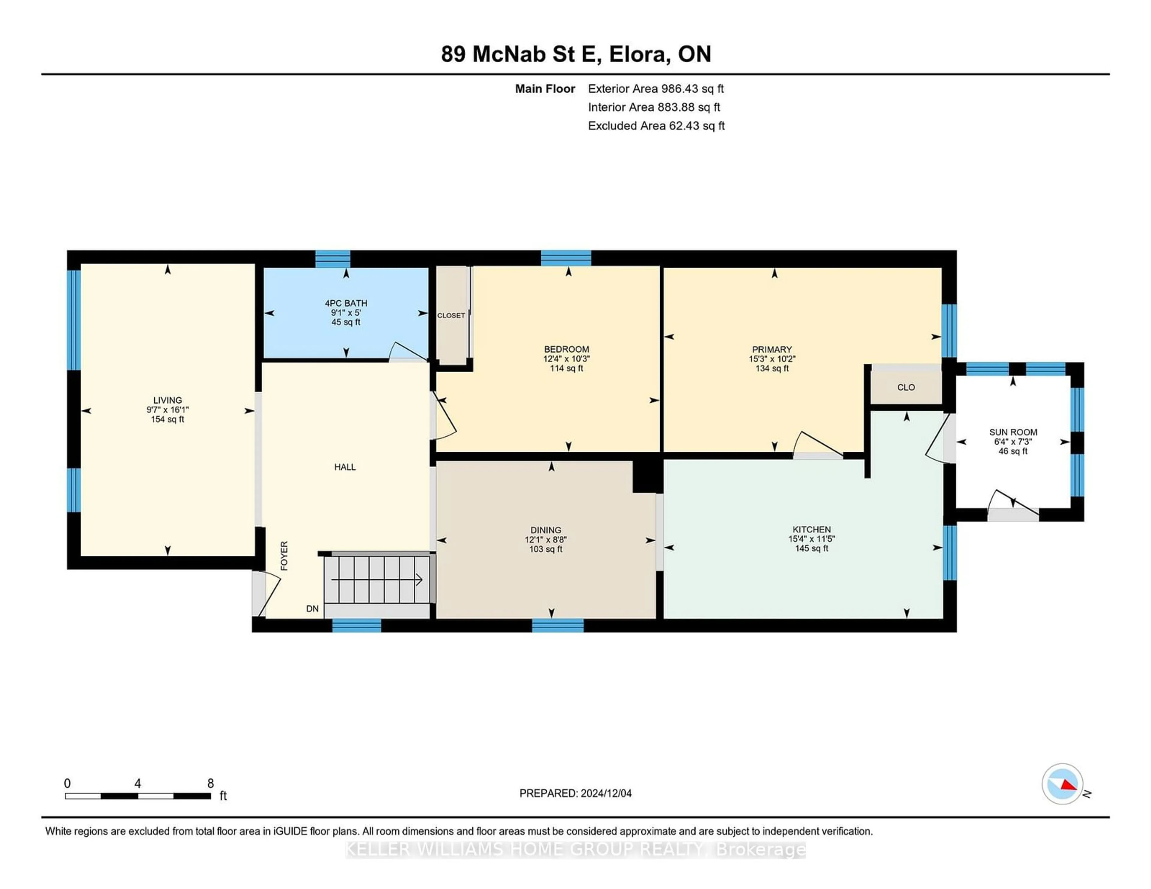 Floor plan for 89 Mcnab St, Centre Wellington Ontario N0B 1S0