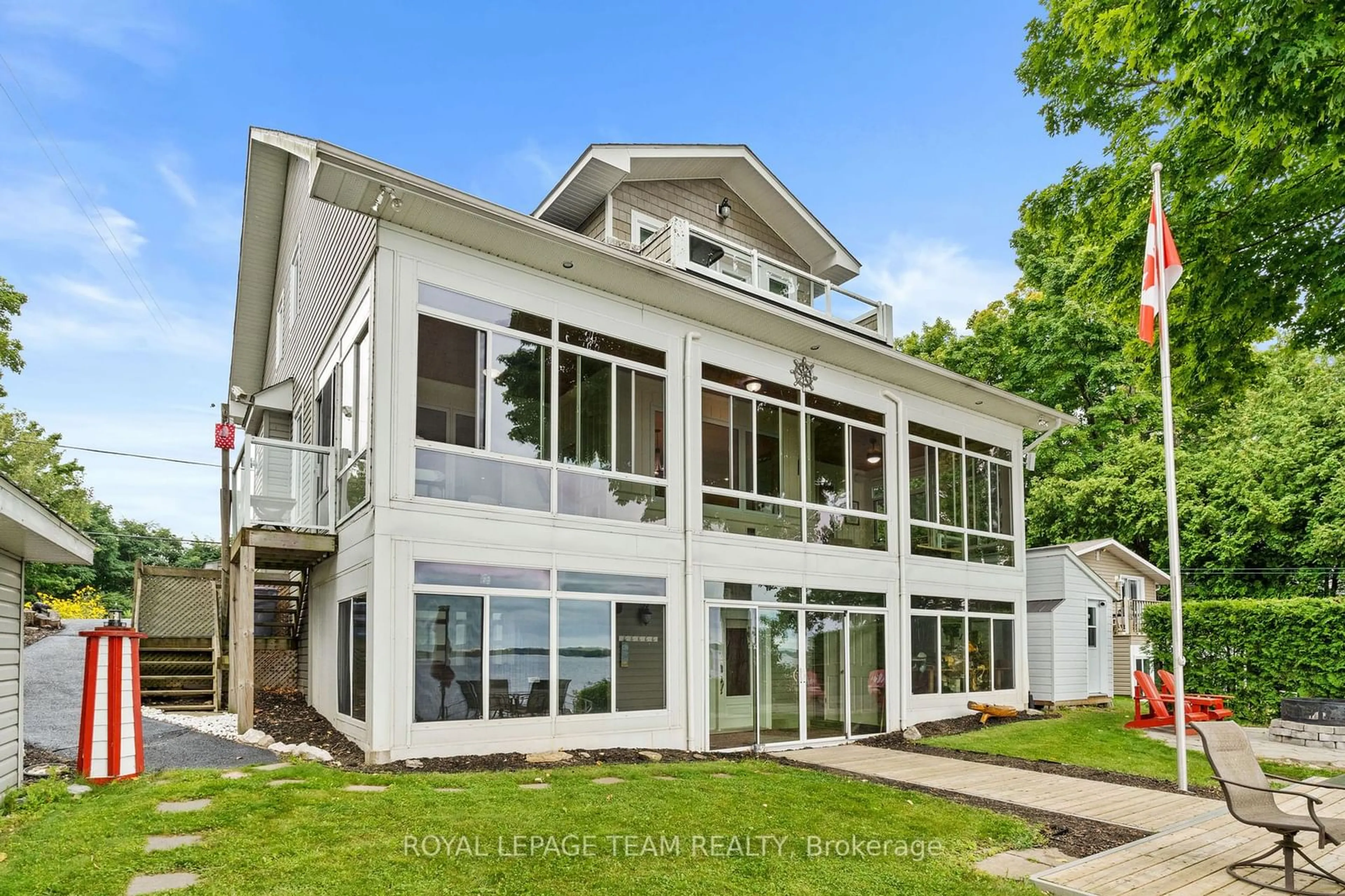 A pic from exterior of the house or condo, the front or back of building for 330 Gardiner Shore Rd, Beckwith Ontario K7C 0C4