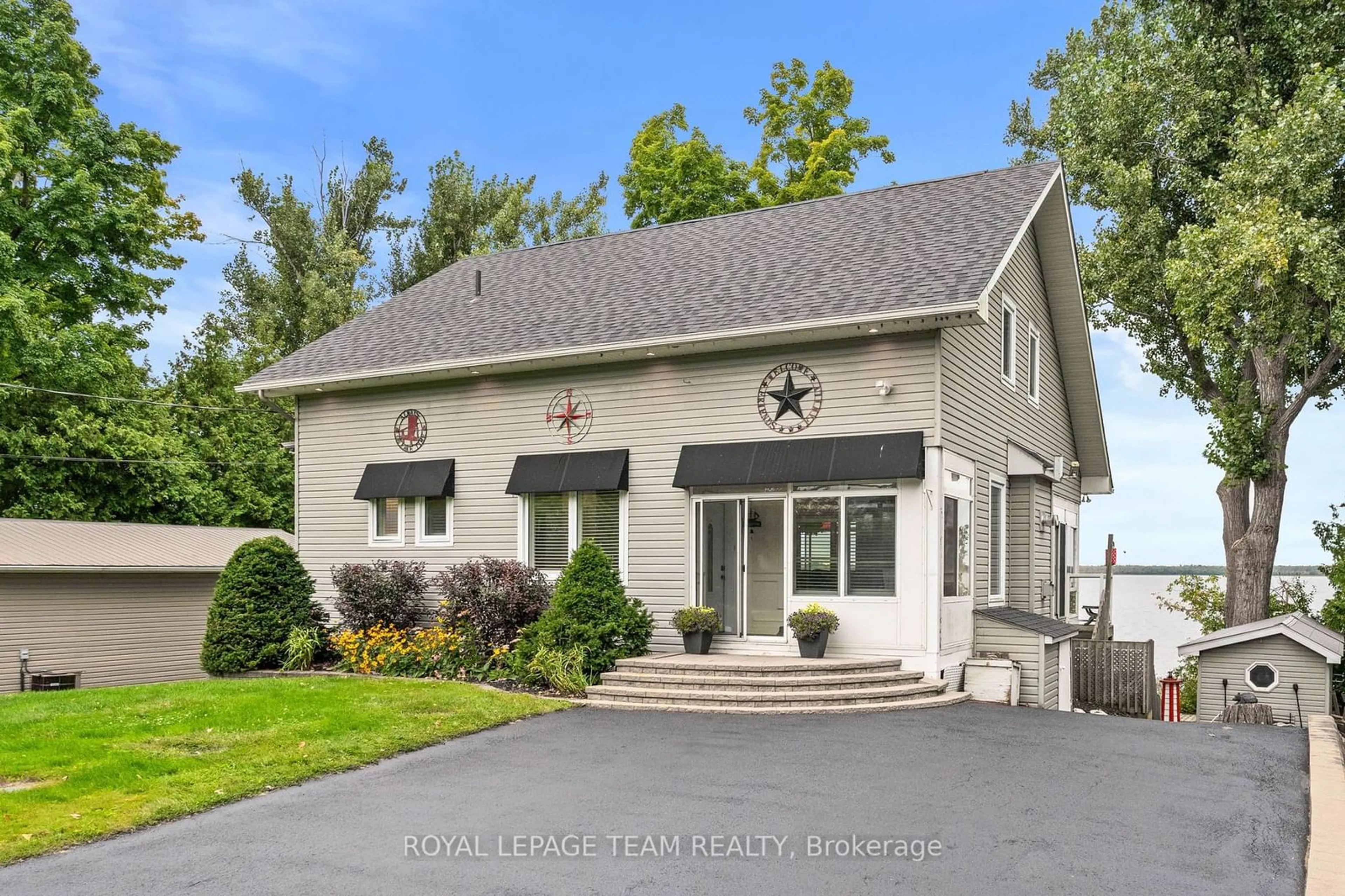 Frontside or backside of a home, cottage for 330 Gardiner Shore Rd, Beckwith Ontario K7C 0C4