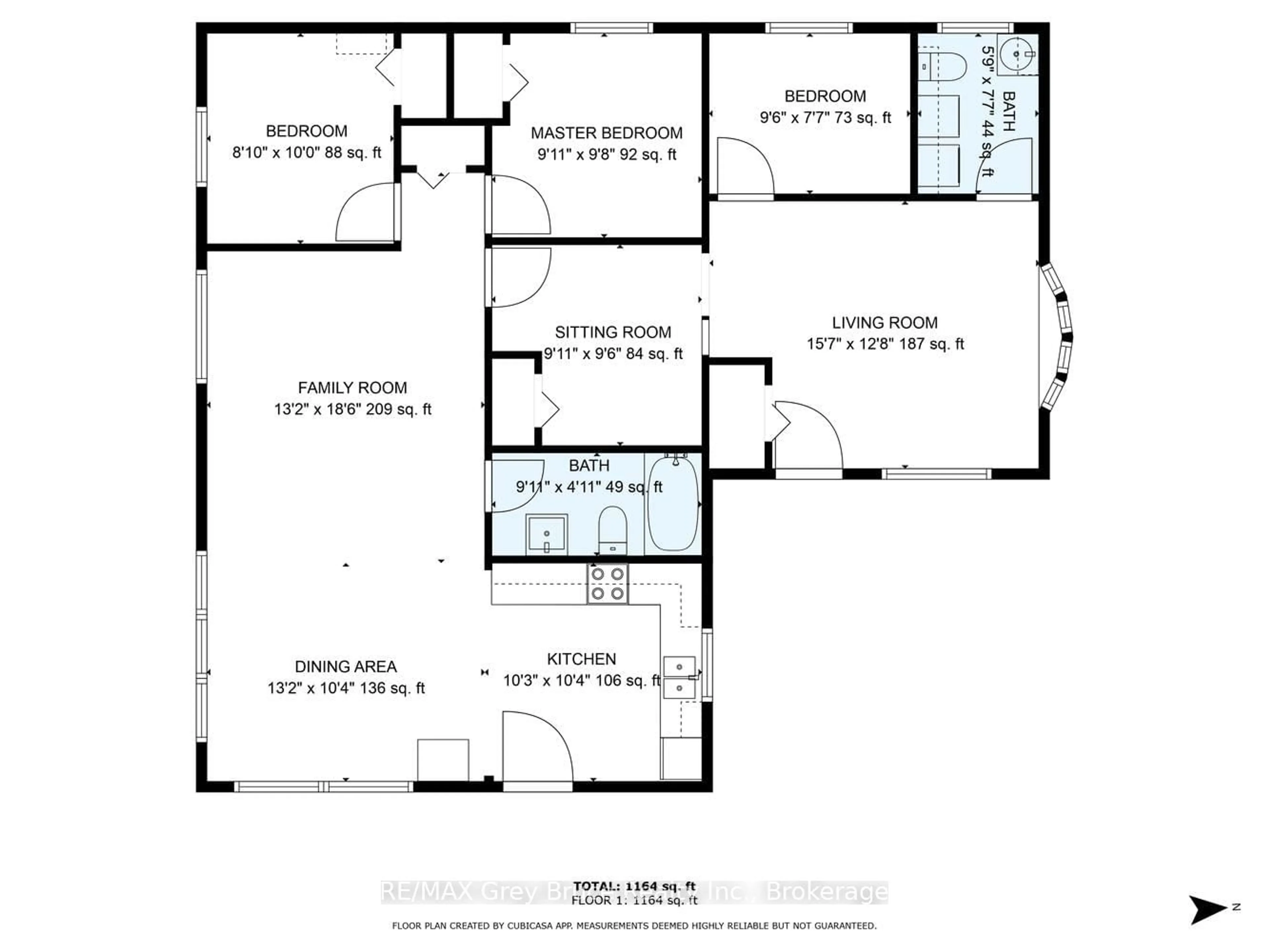 Floor plan for 12 Pierce St, South Bruce Peninsula Ontario N0H 2T0