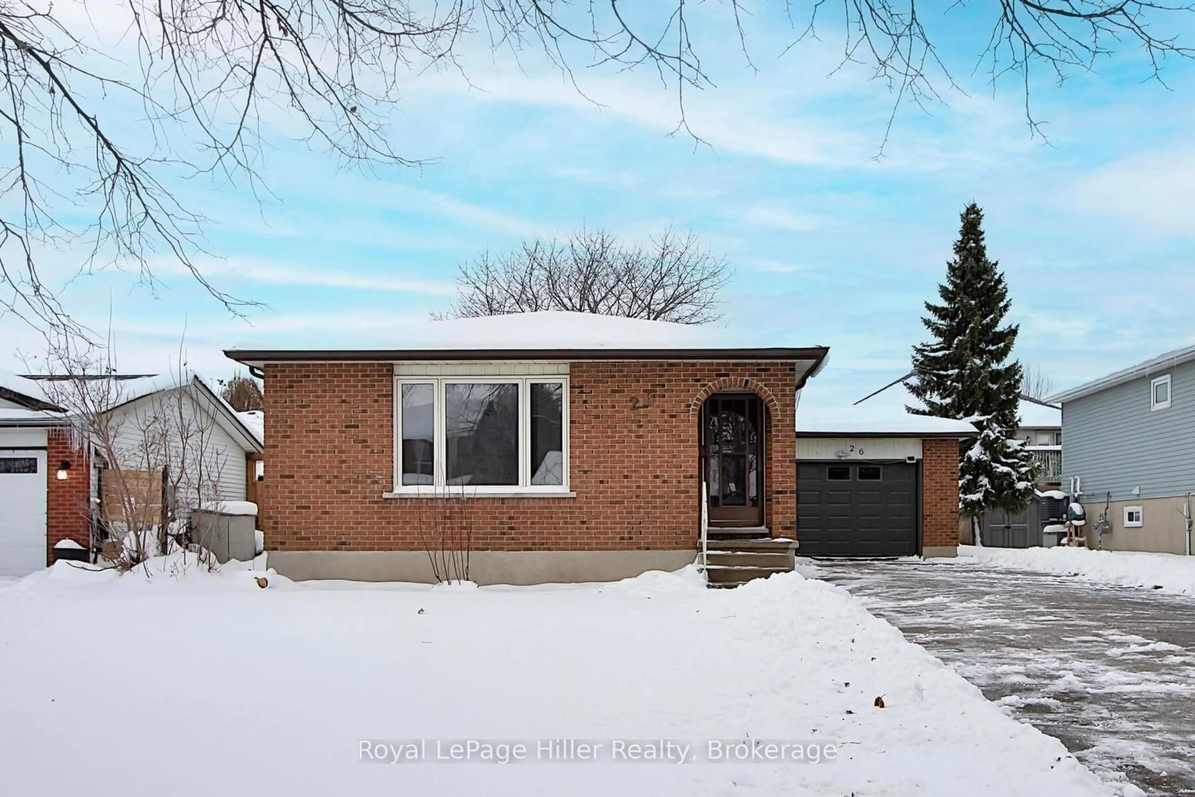 A pic from exterior of the house or condo, the front or back of building for 26 Demille St, Stratford Ontario N4Z 1C6