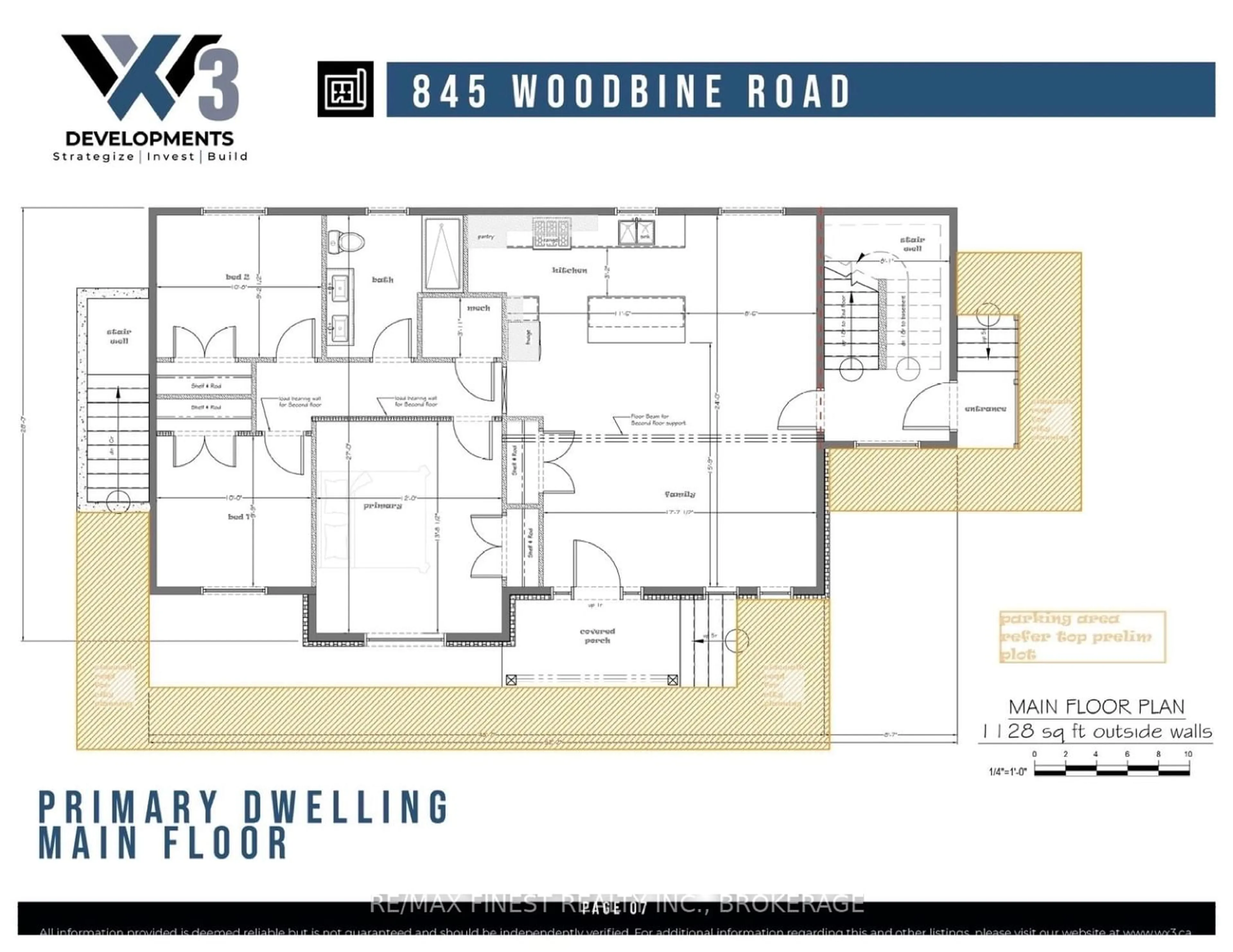 Floor plan for 845 Woodbine Rd, Kingston Ontario K7P 2X3