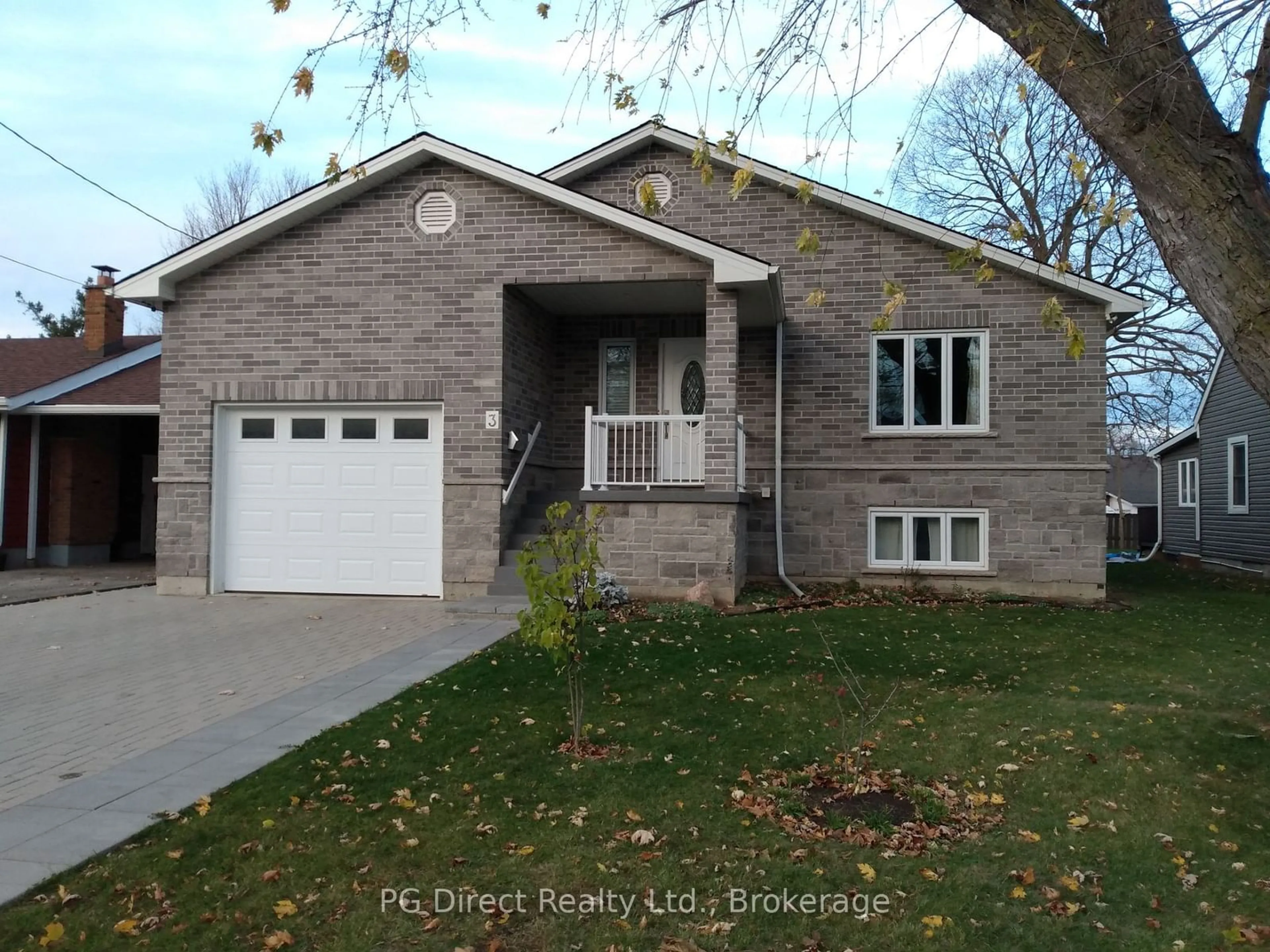 Frontside or backside of a home, cottage for 3 Morton Ave, Brantford Ontario N3R 2N4