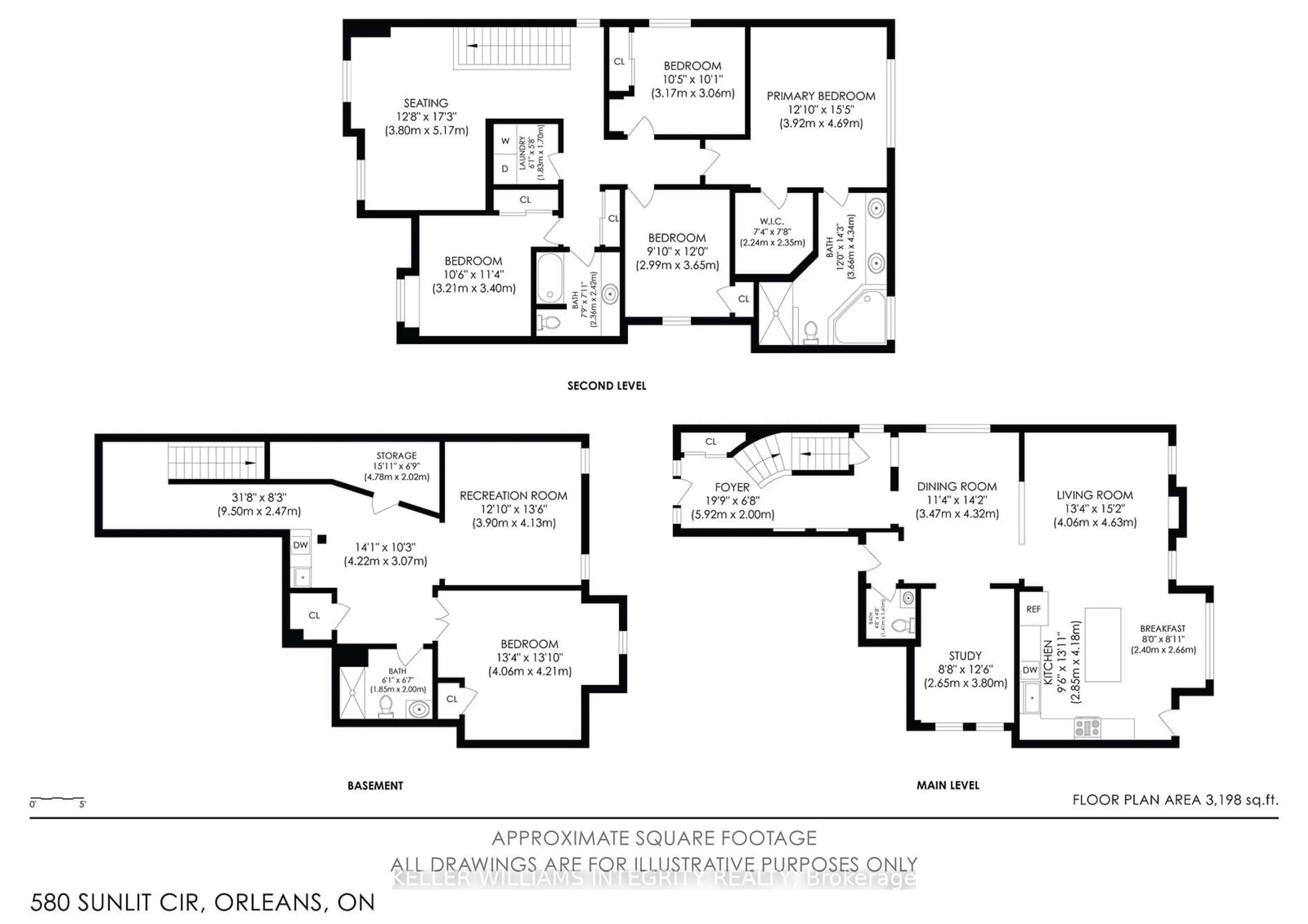 Floor plan for 580 SUNLIT Circ, Orleans - Cumberland and Area Ontario K4A 0V4