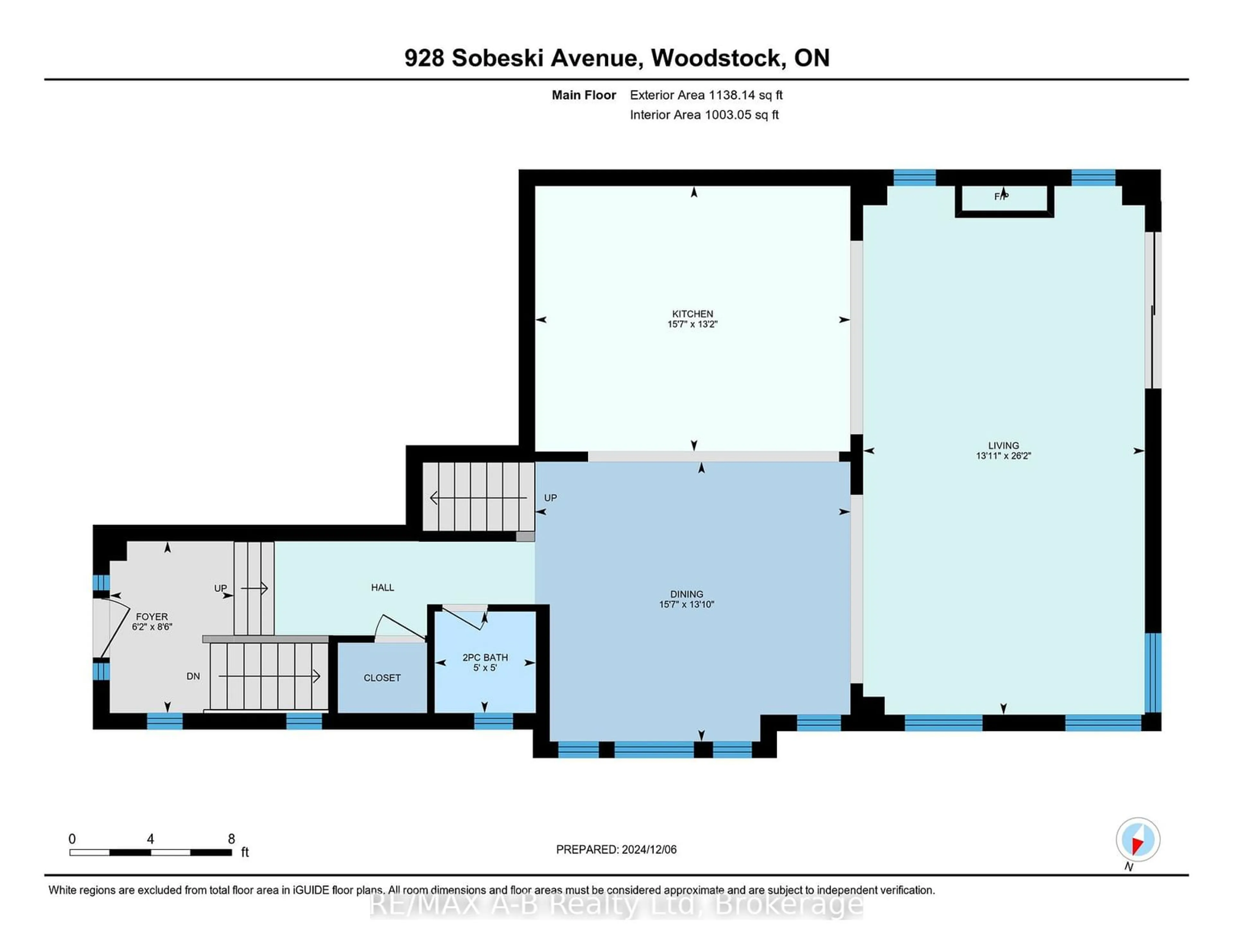 Floor plan for 928 Sobeski Ave, Woodstock Ontario N4T 0N7